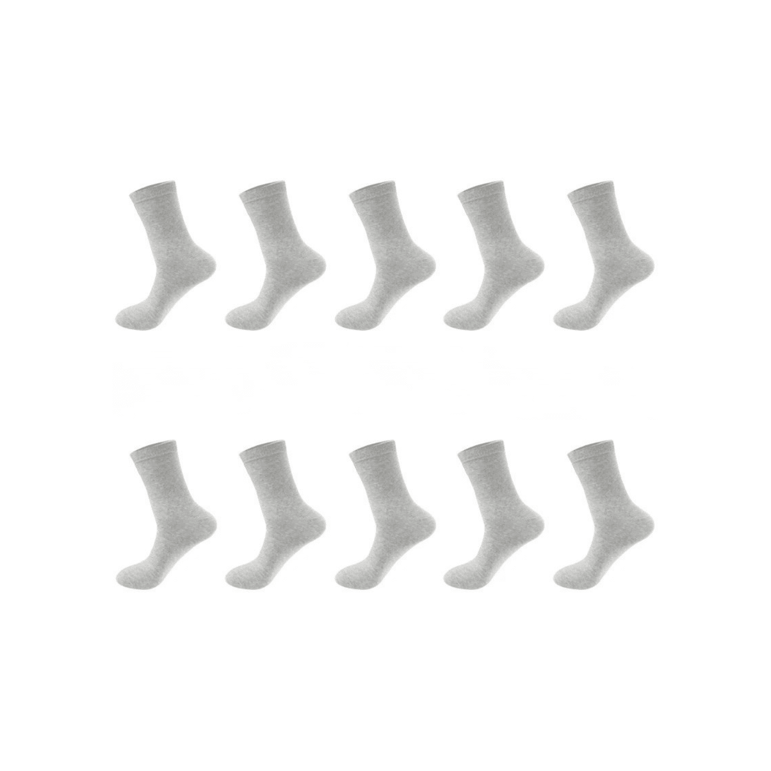 Men’s Cotton Business Socks 10 Pack – Breathable - The Crew