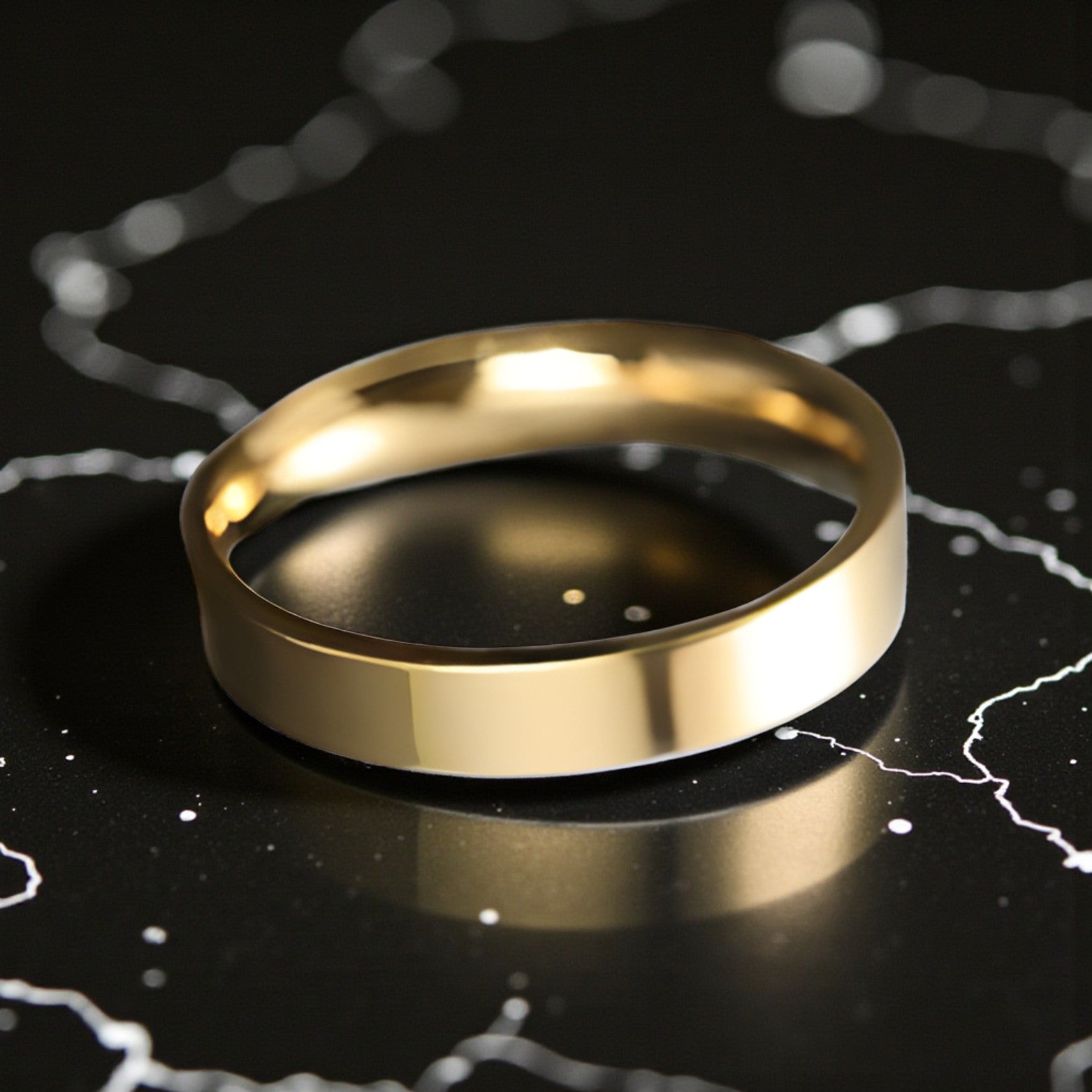 Men’s Stainless Steel Wedding Ring - The Crew