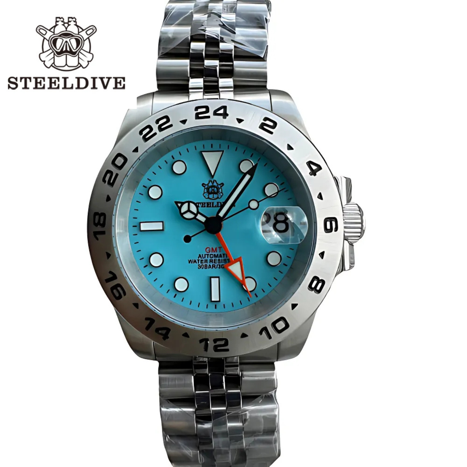 STEELDIVE SD1992 GMT Automatic Watch Durable Style | The Crew