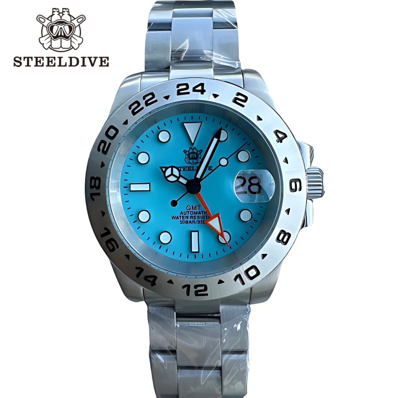 STEELDIVE SD1992 GMT Automatic Watch Durable Style | The Crew