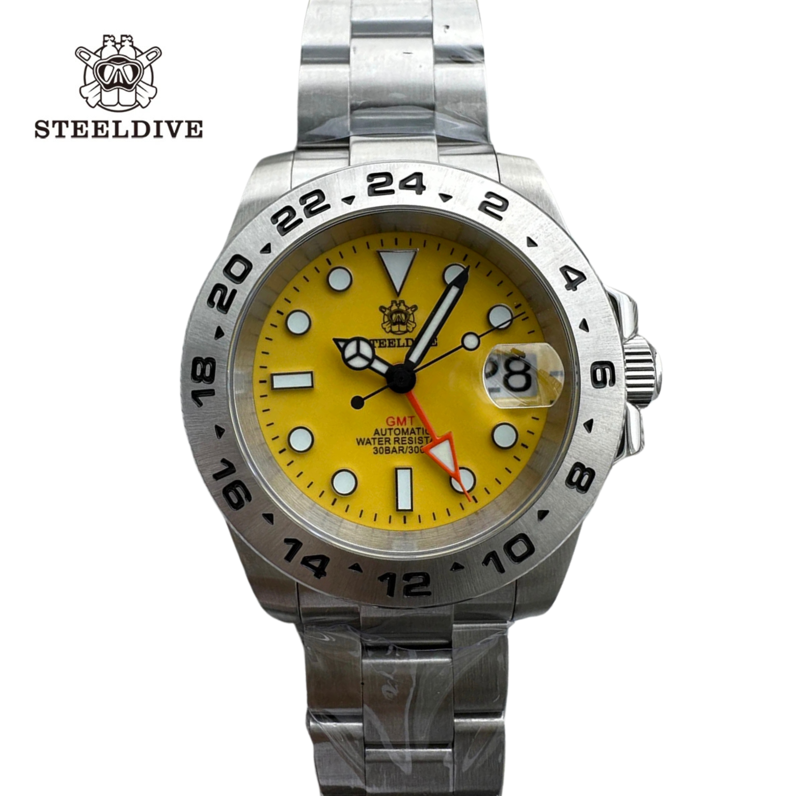 STEELDIVE SD1992 GMT Automatic Watch Durable Style | The Crew