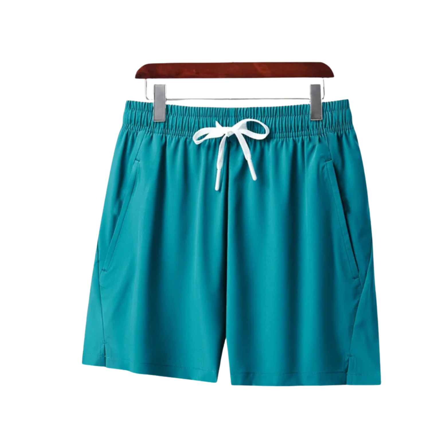 Turquoise Men’s Ice Silk Beach Shorts – The Crew