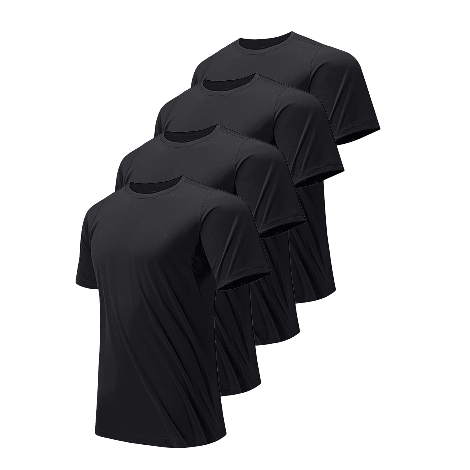 Men’s Ultra - Light Gym Tees Breathable Workout Shirts - The Crew