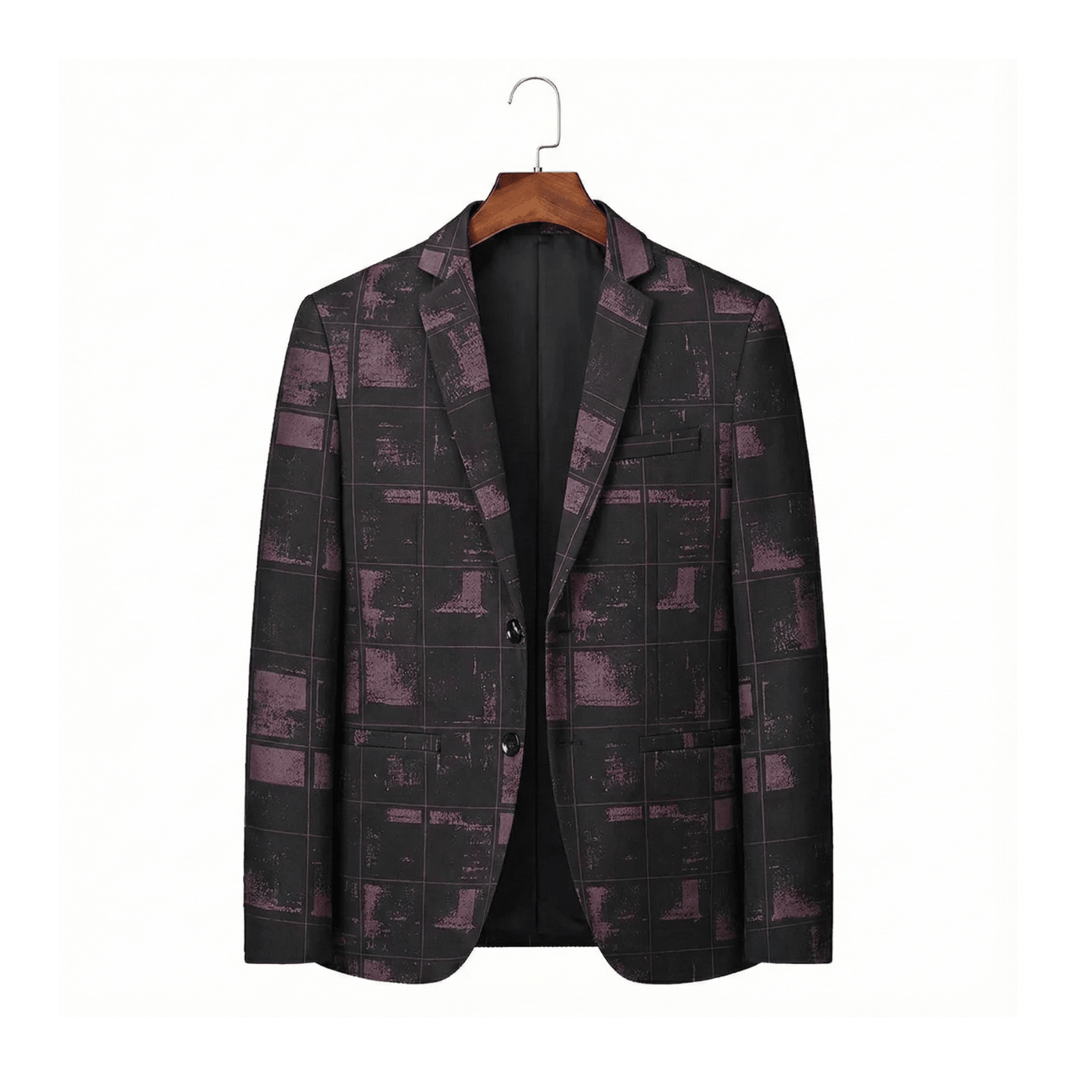 Men’s Slim Fit V - Neck Casual Blazer – The Crew - The Crew