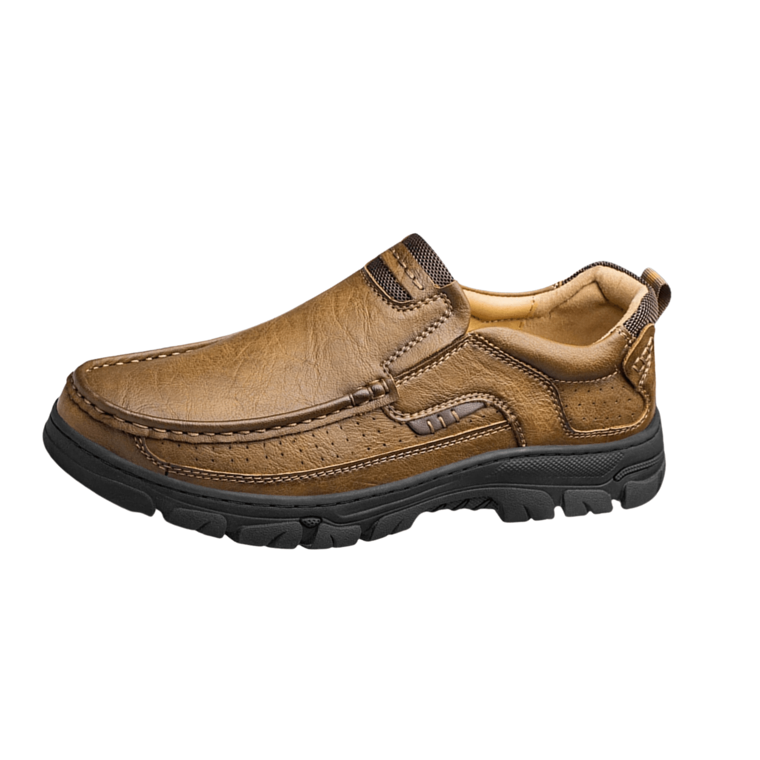 Men’s Slip - On Leather Loafers – Classic Casual Shoes - The Crew