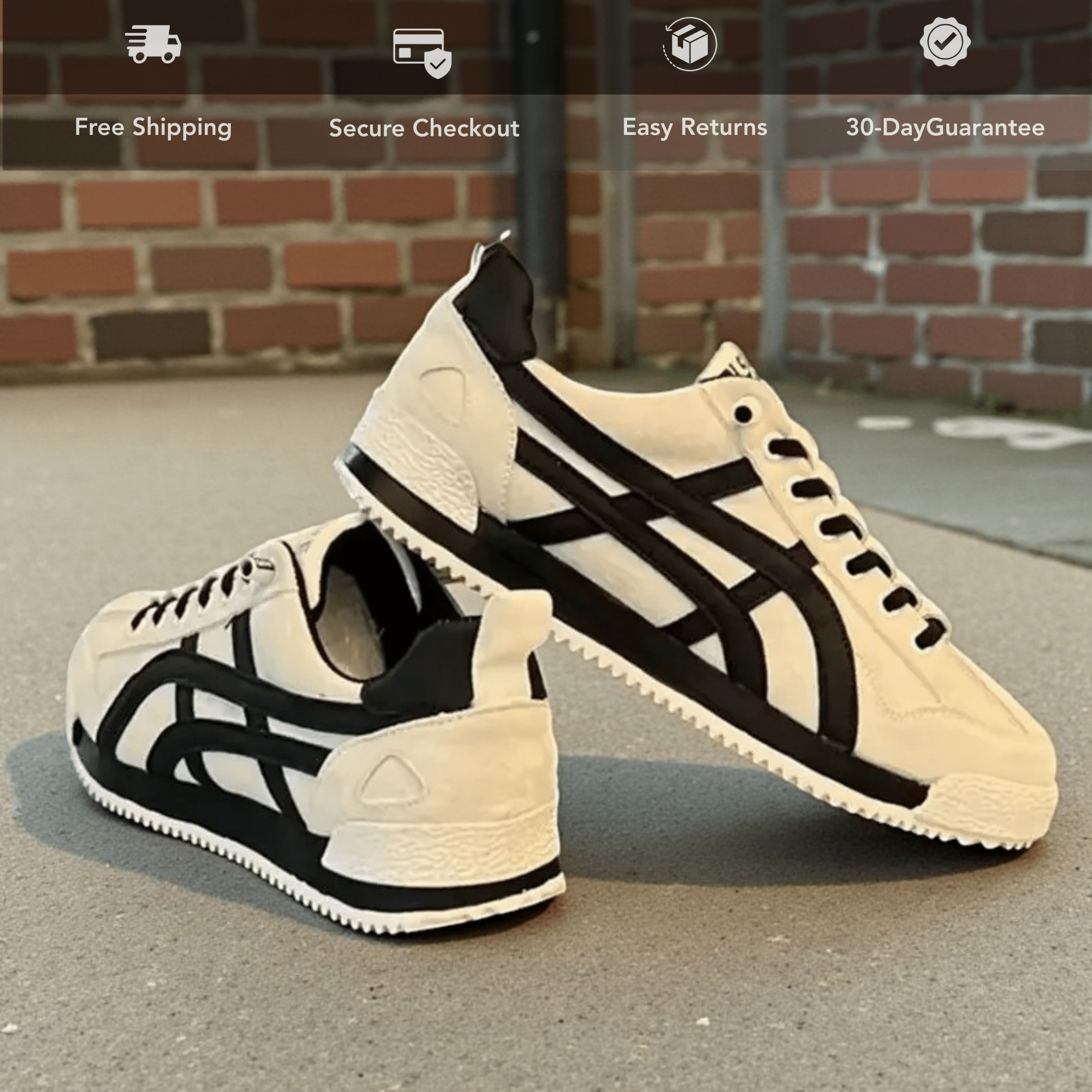 Men’s Canvas Slip - On Sneakers – Casual Everyday Comfort - The Crew