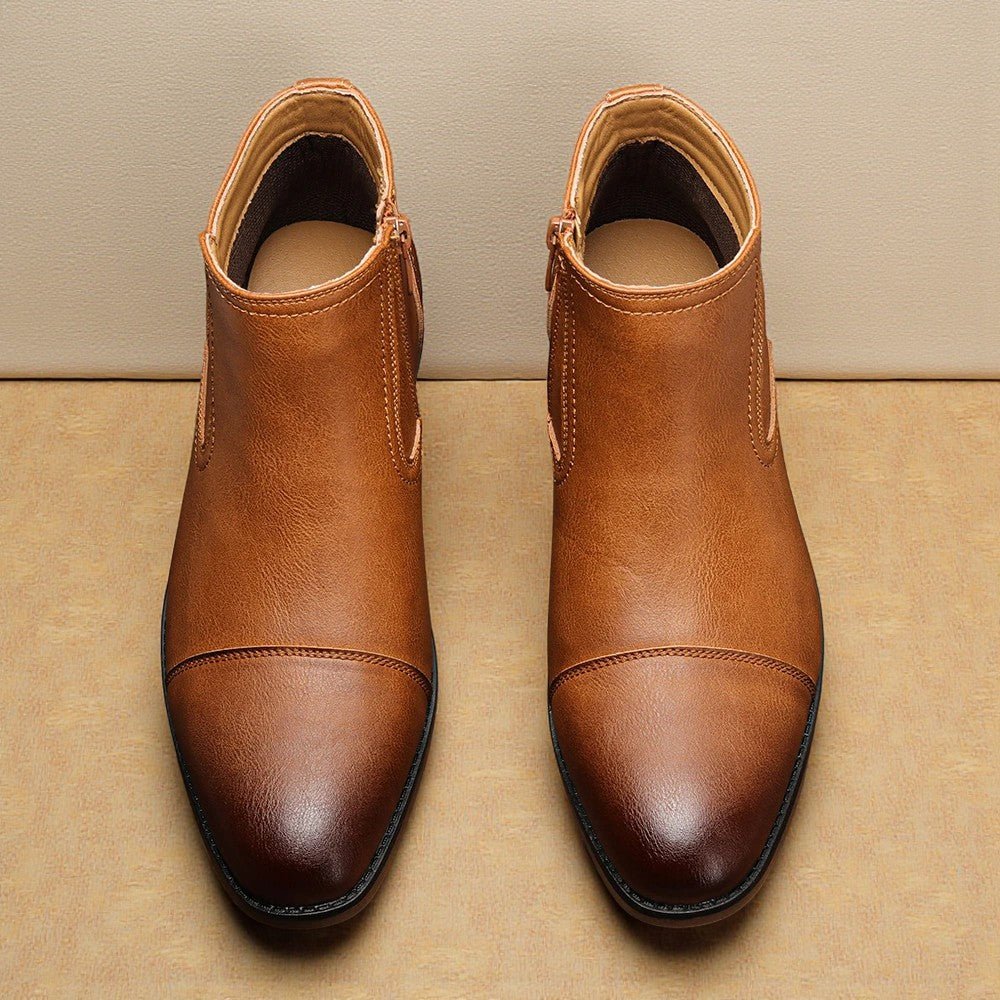 Men’s Comfortable Ankle Boots – Lightweight Everyday - The Crew