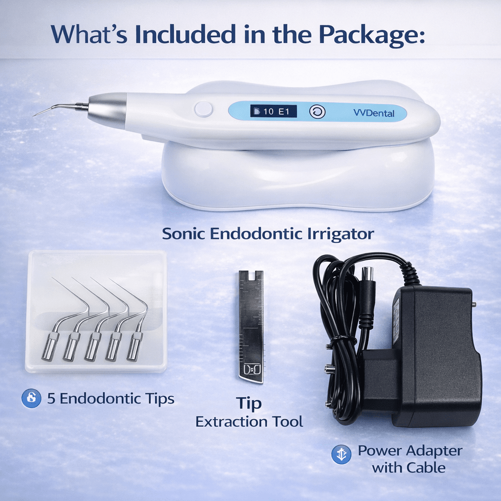 Dental Sonic Endo Irrigator for Root Canal Cleaning - The Crew
