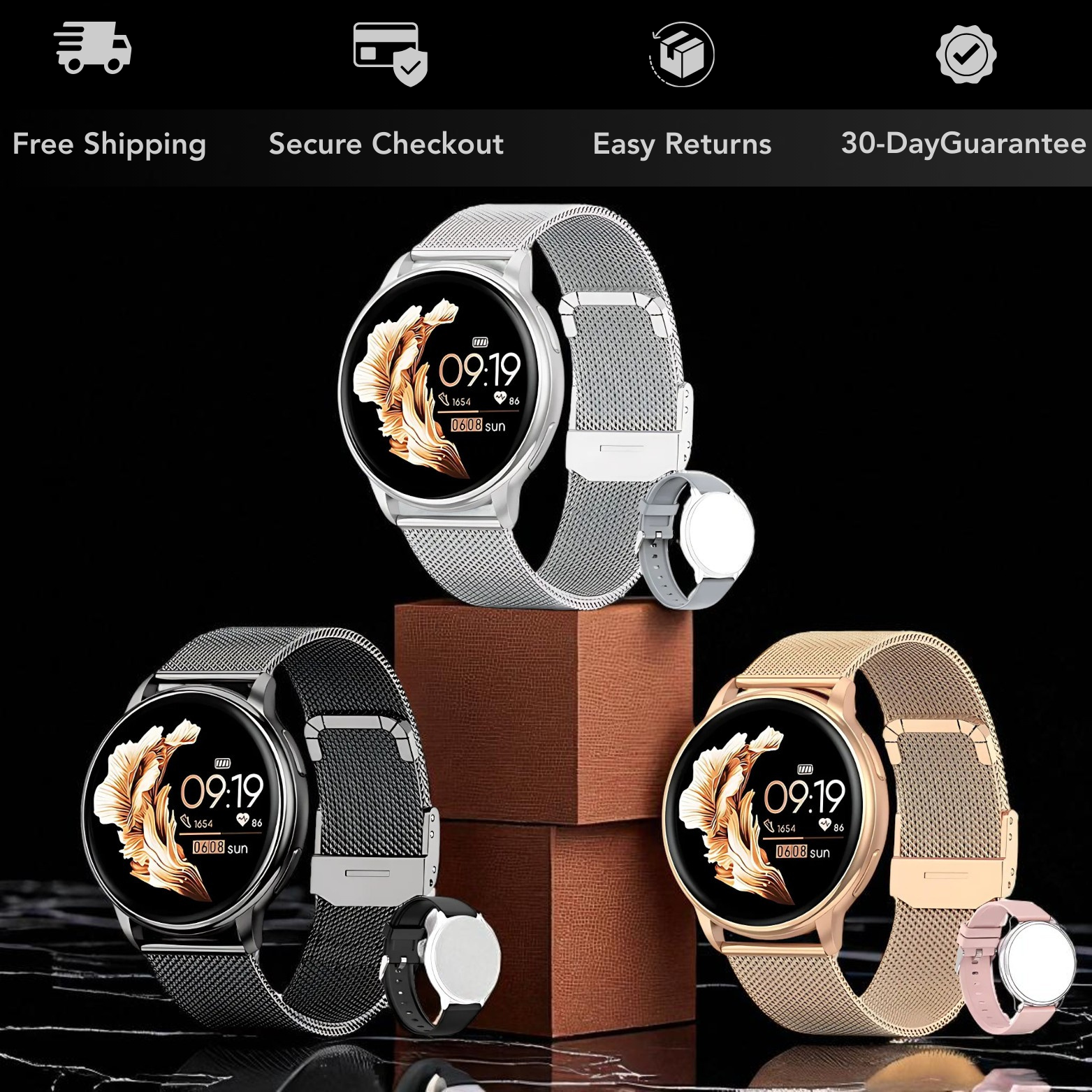 Y22 Smartwatch Variants options – The Crew