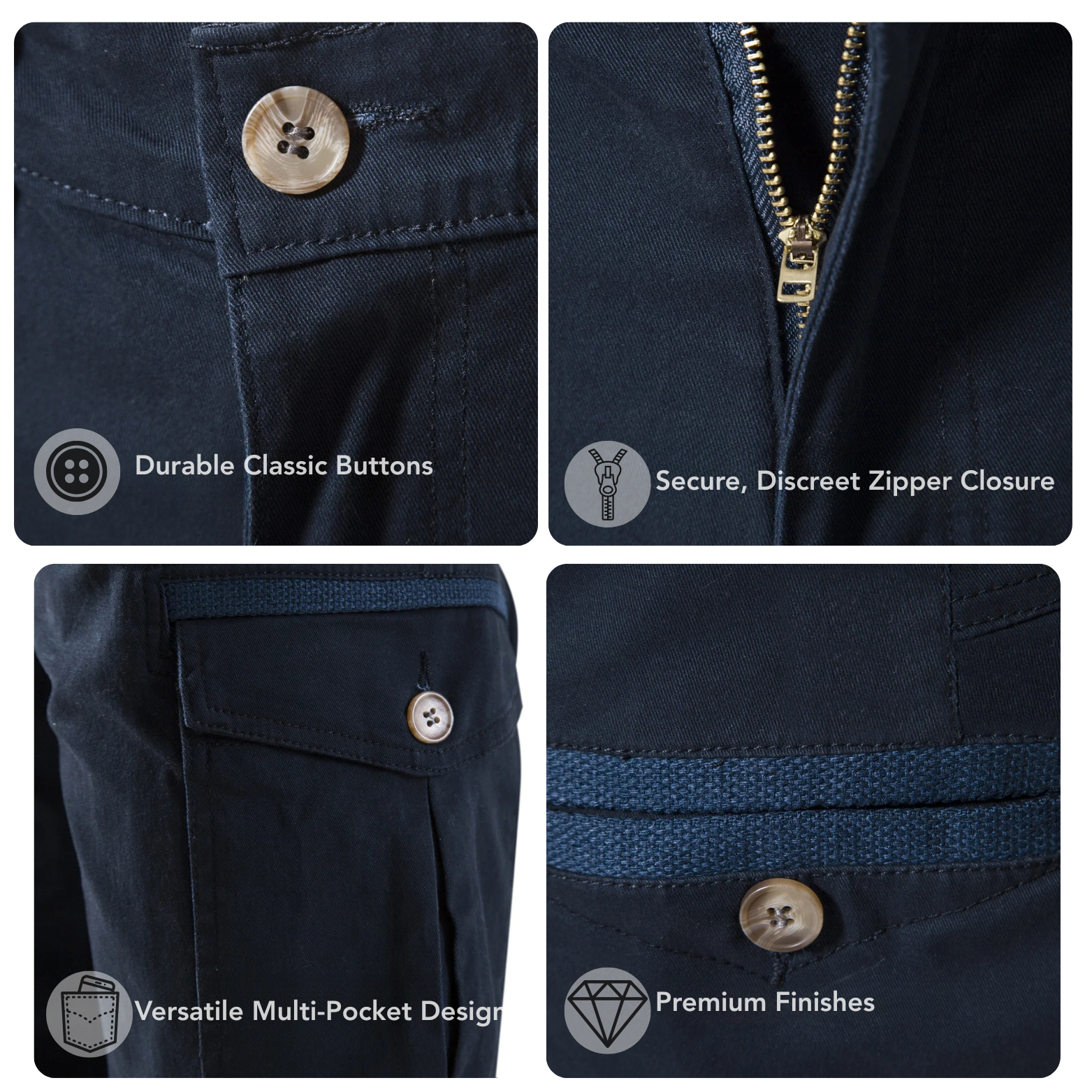 Men’s Cargo Pants Full Details – The Crew