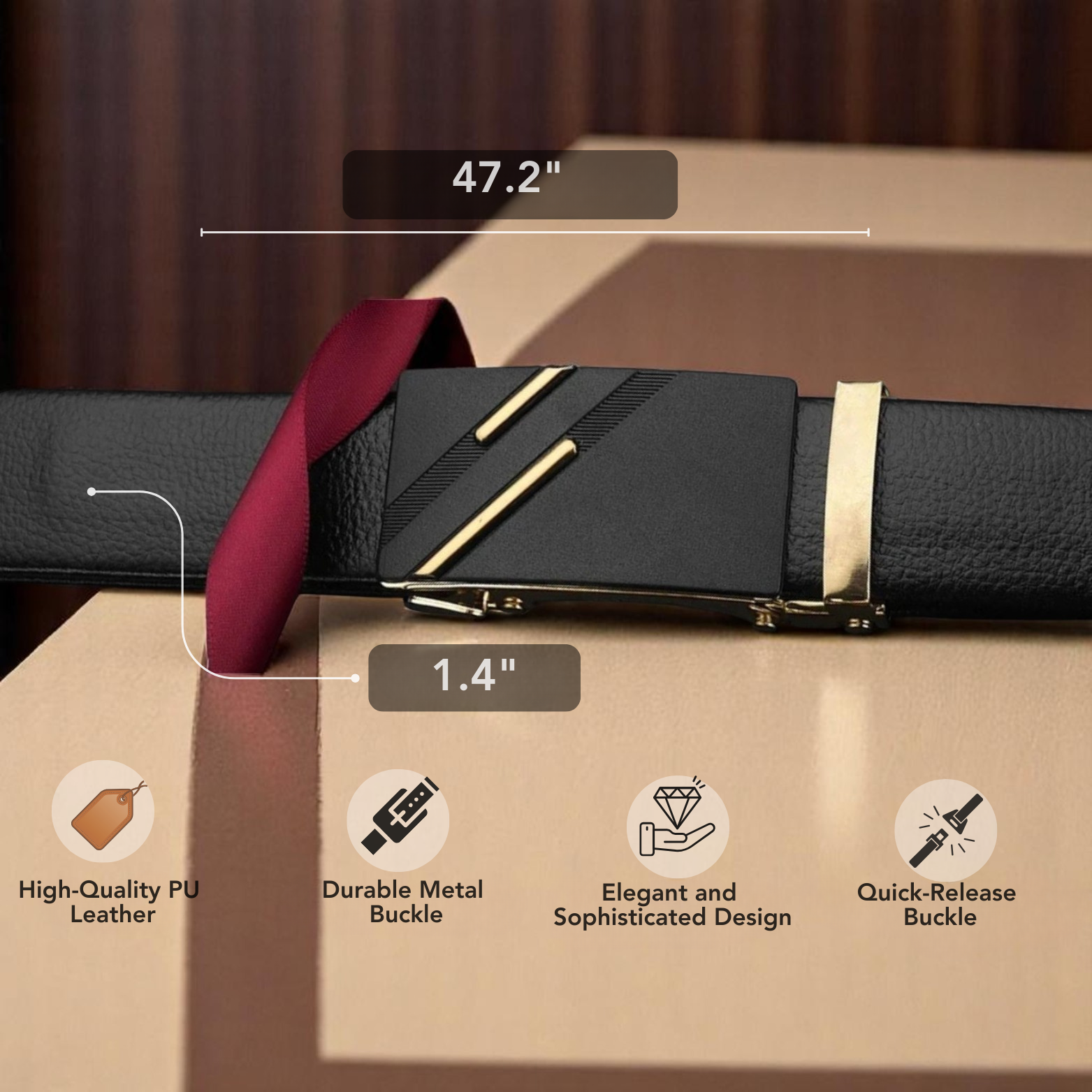 Men’s Luxury Belt Packaging Gift Box – The Crew