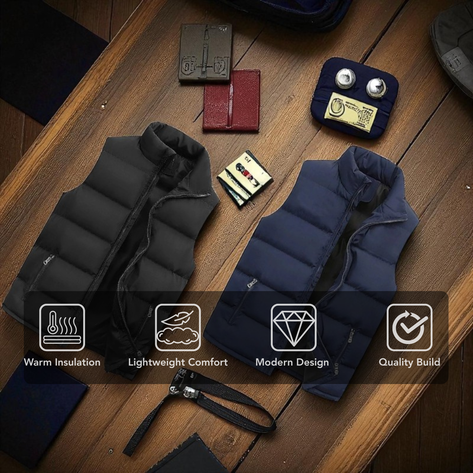 Men’s Winter Vest Benefits – The Crew