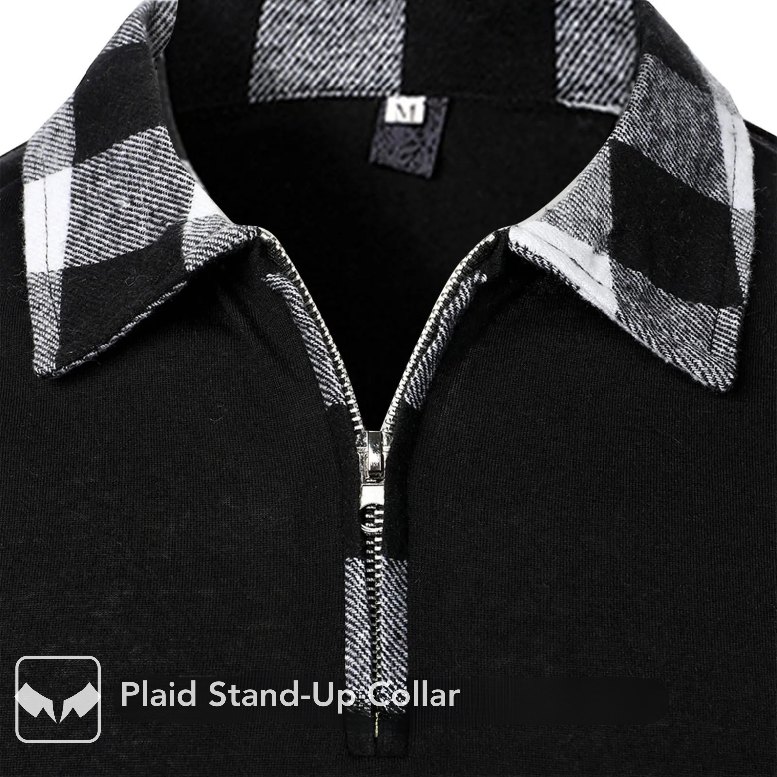 Men shirt front Collar detail close up – The Crew