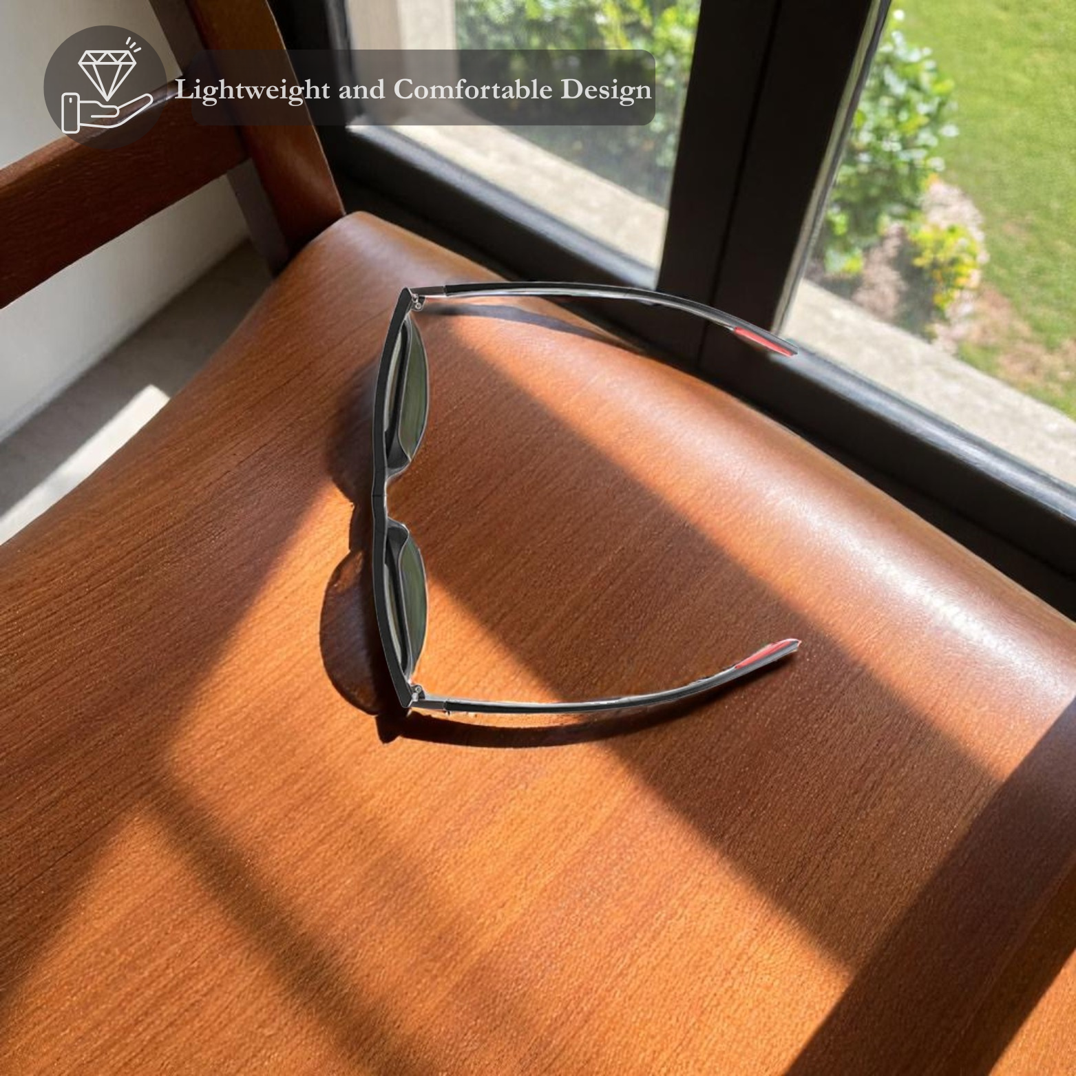 Men polarized sunglasses window sunlight test – The Crew