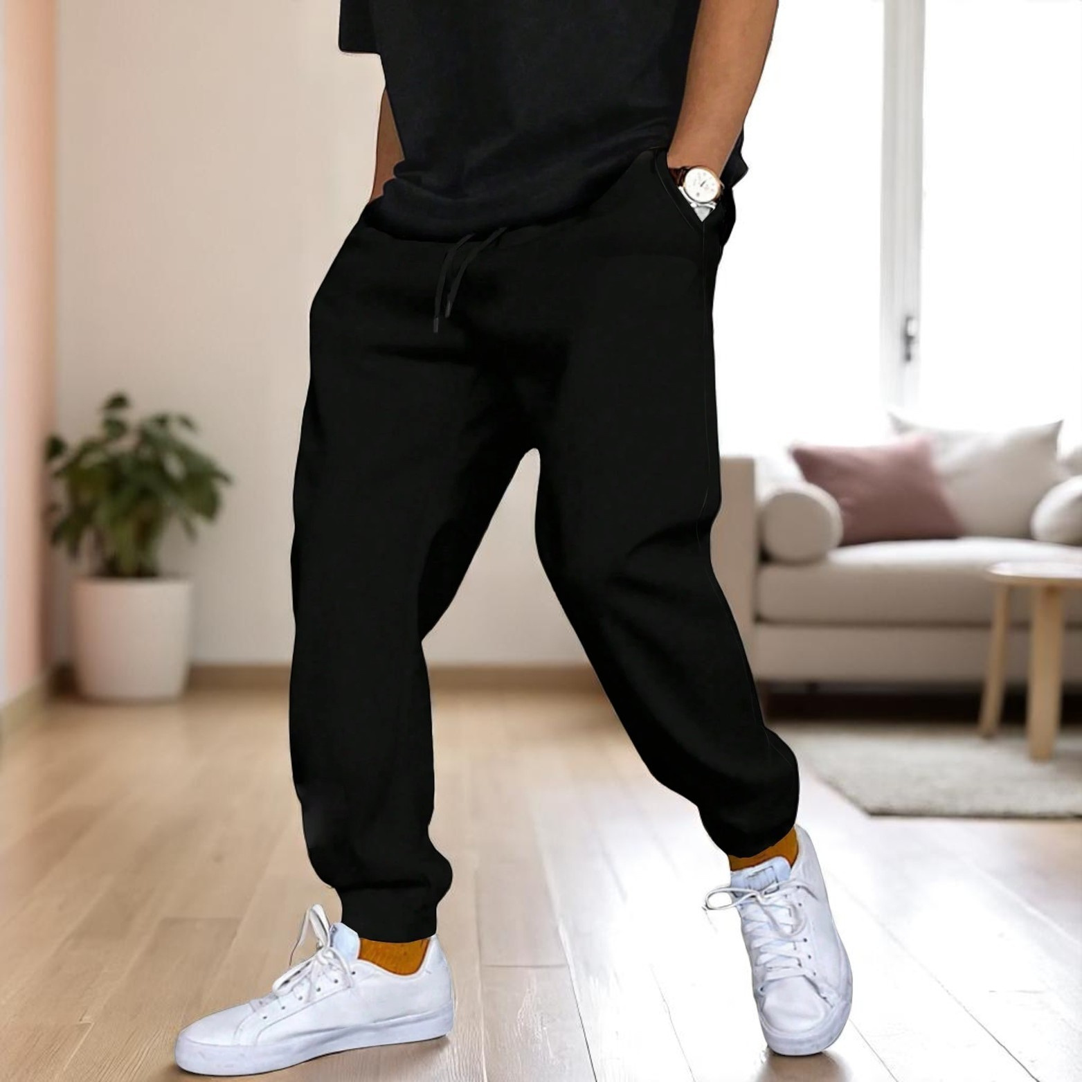 Men jogger pants workout lifestyle look – The Crew