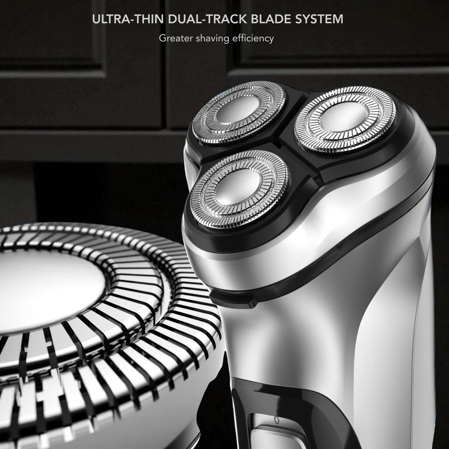 Triple Blade Rotary Shaver Detail – The Crew