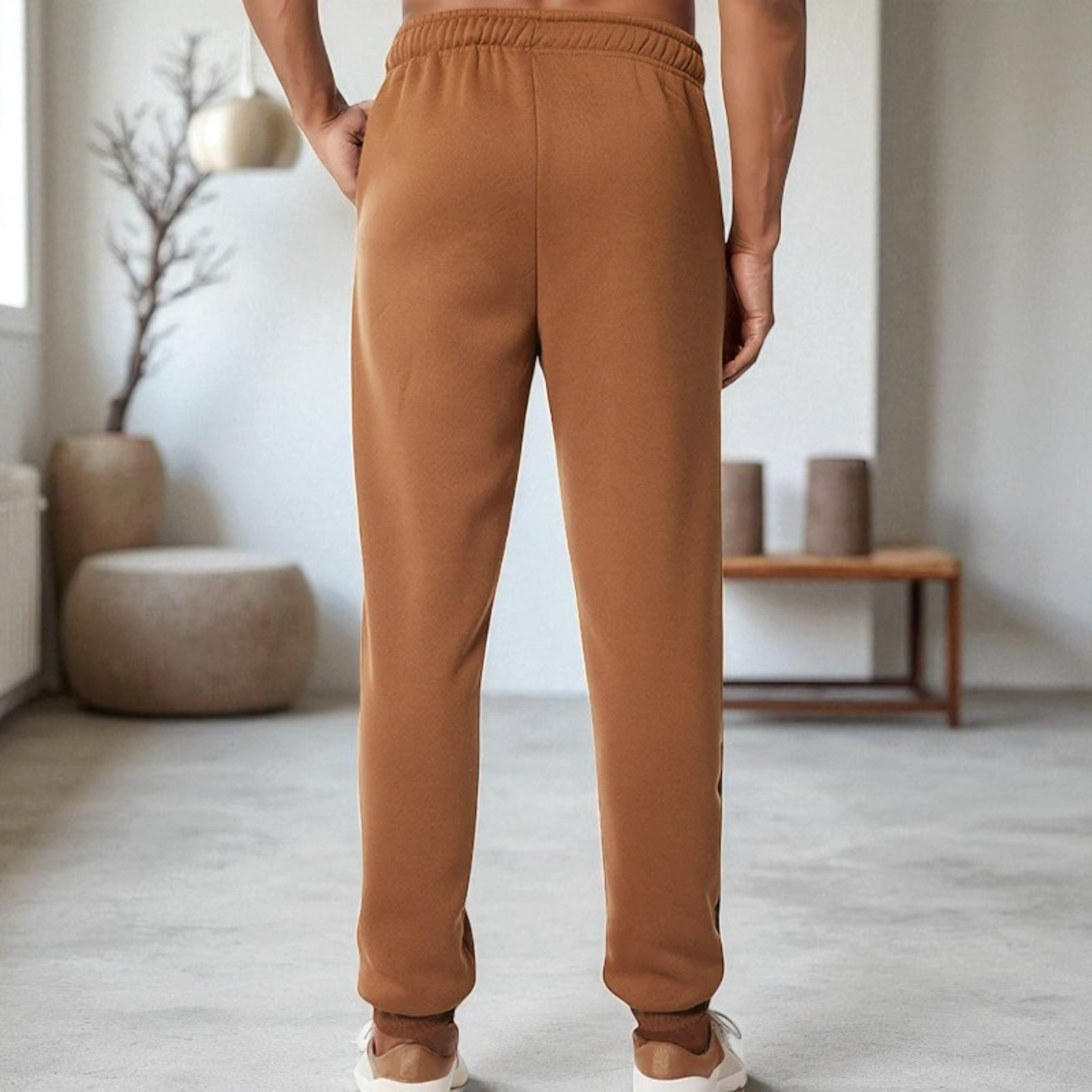 Men’s Sports Jogger Pants Back Fit View – The Crew