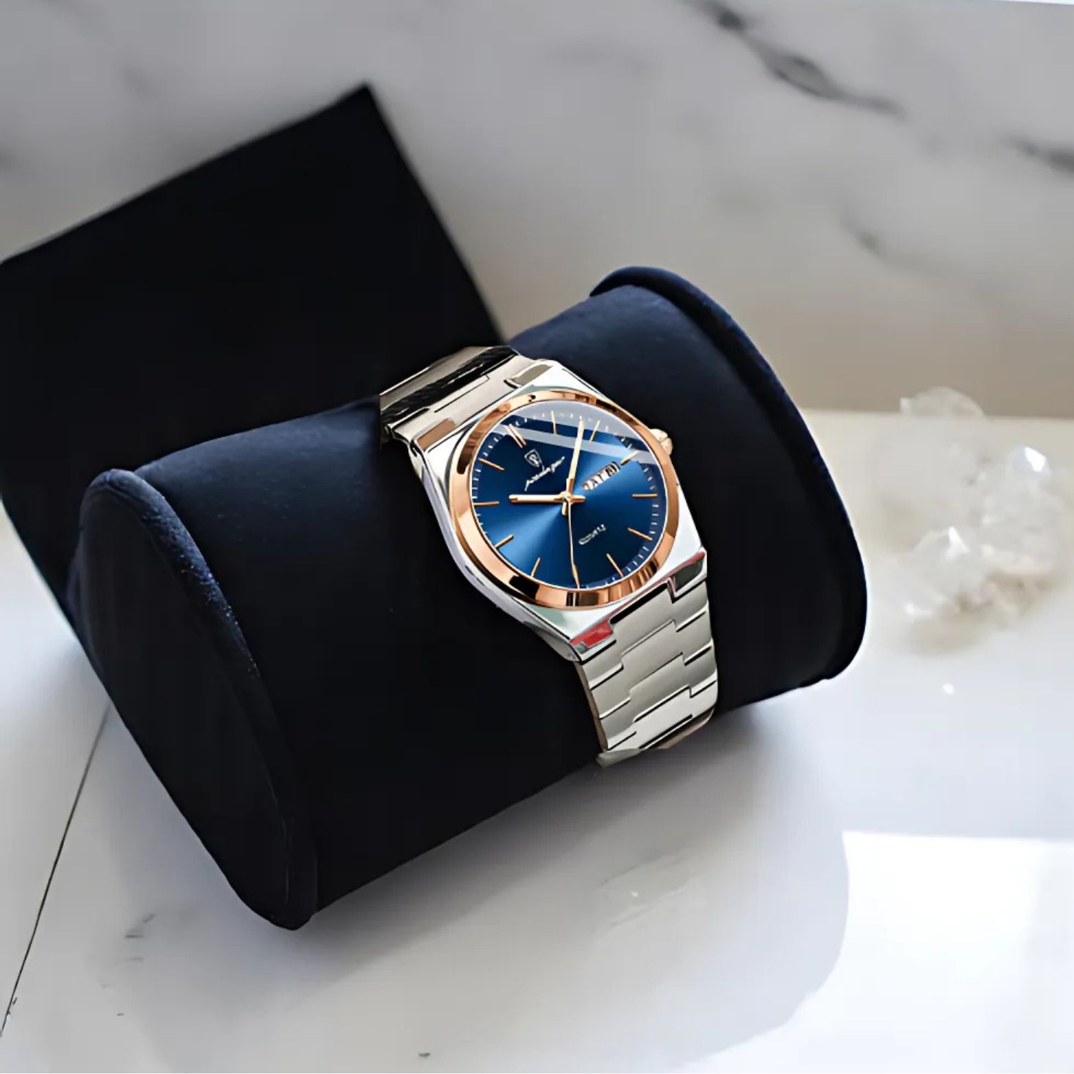 POEDAGAR 930 Luxury Casual Watch Gift Box Display – The Crew