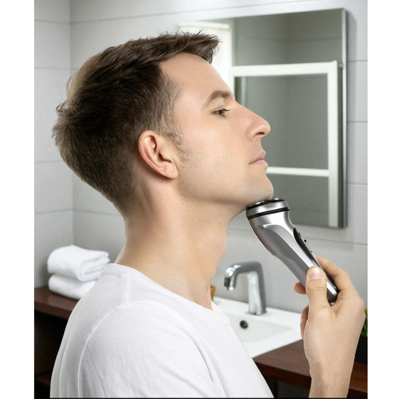Waterproof Electric Shaver Easy Cleaning – The Crew