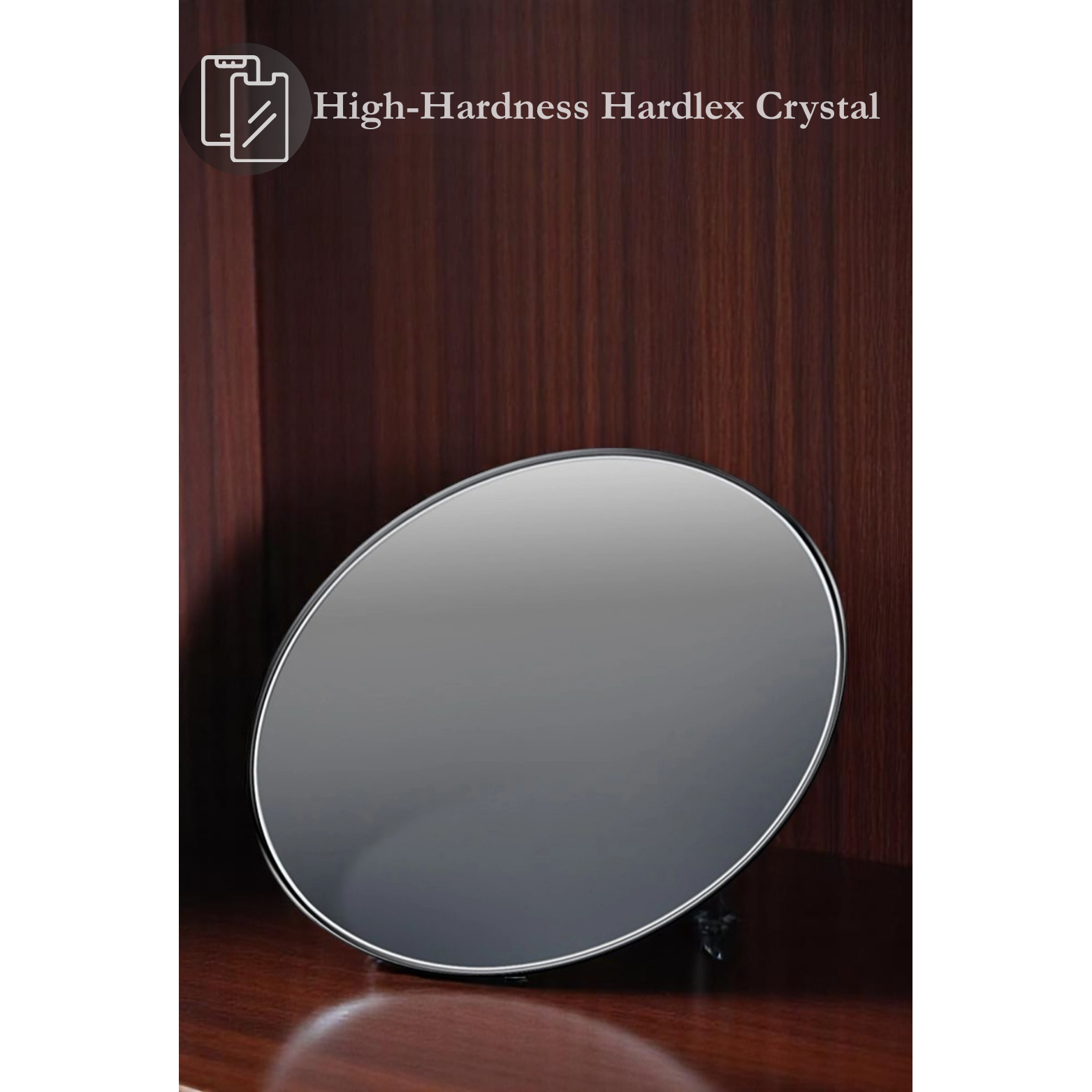 POEDAGAR 862 Leather Chronograph Hardlex Crystal Close Up – The Crew