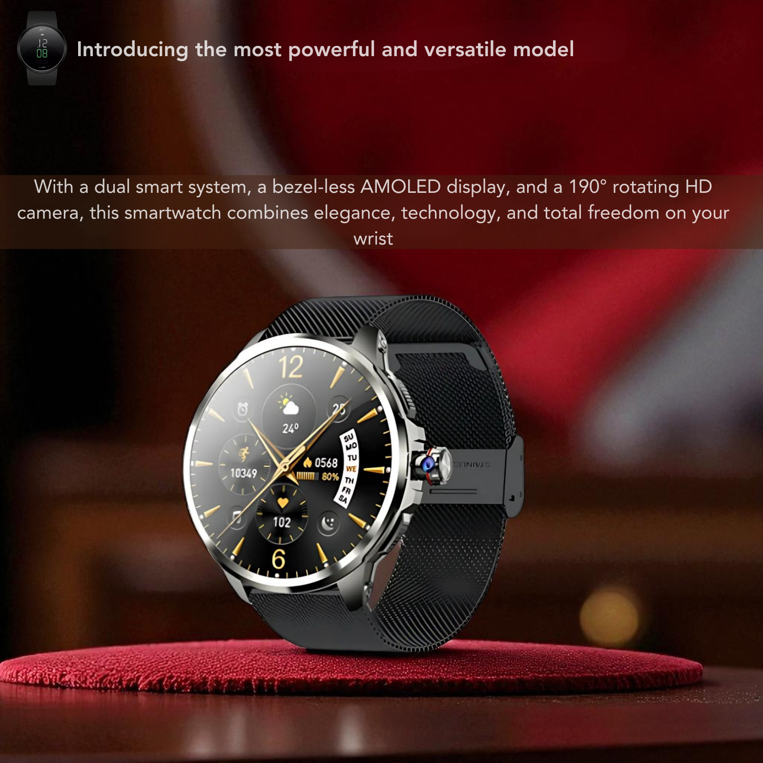 5G Smartwatch Table Display Luxury Style – The Crew