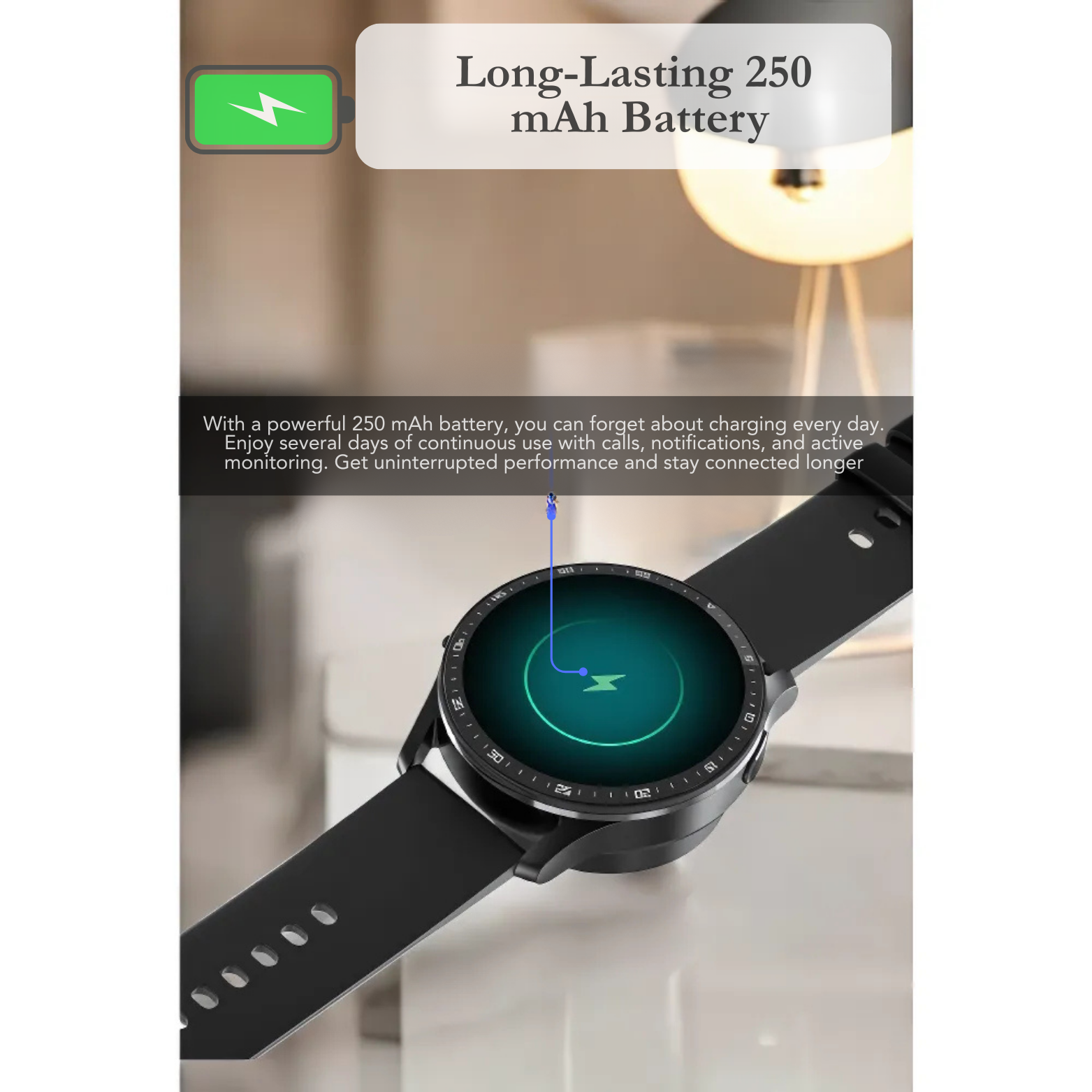 X7 Smartwatch Long Lasting Battery – The Crew