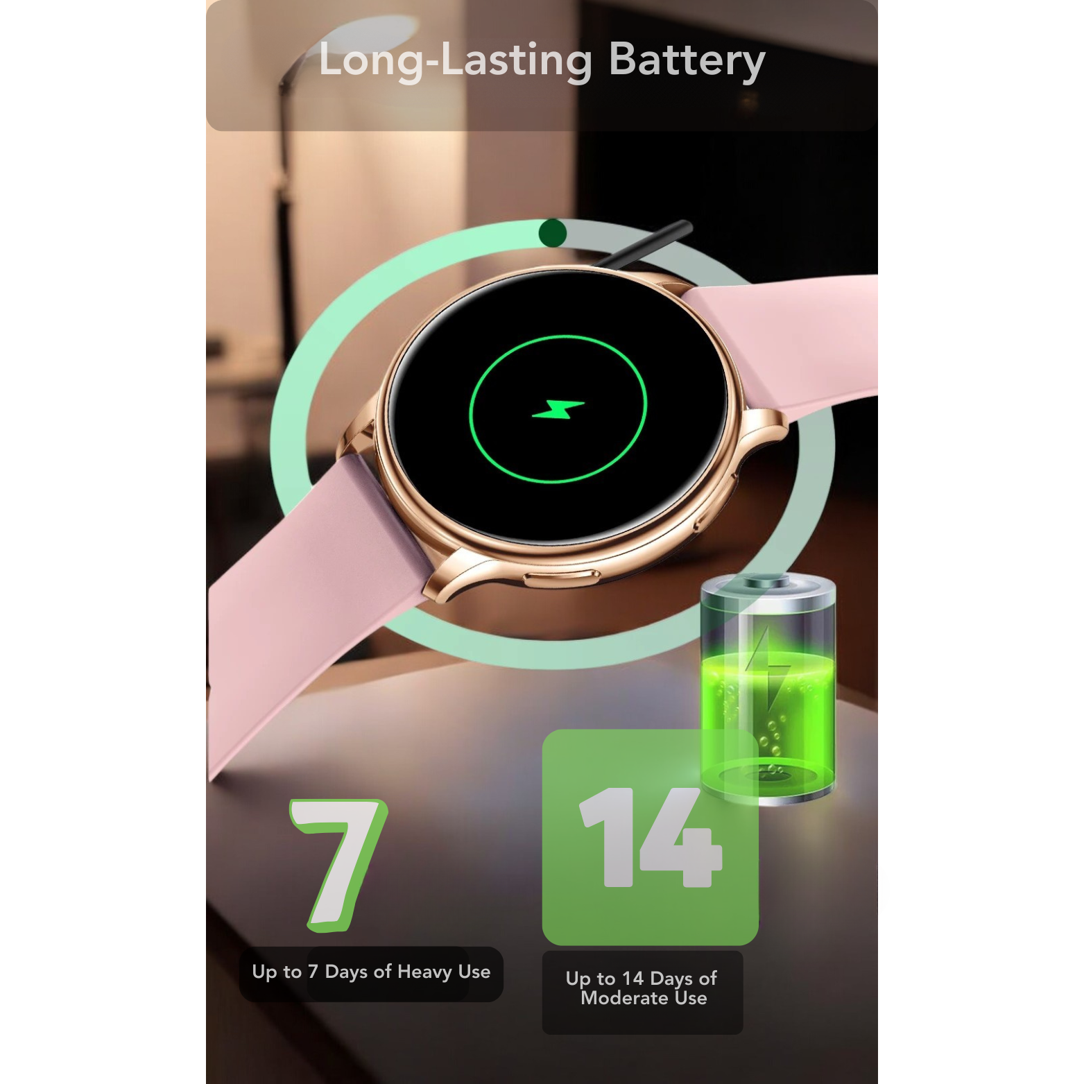 Y22 Smartwatch Battery Performance Display – The Crew