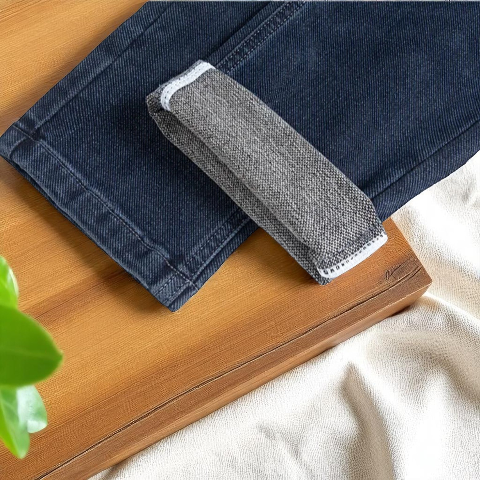 Men straight jeans full length fit view – The Crew