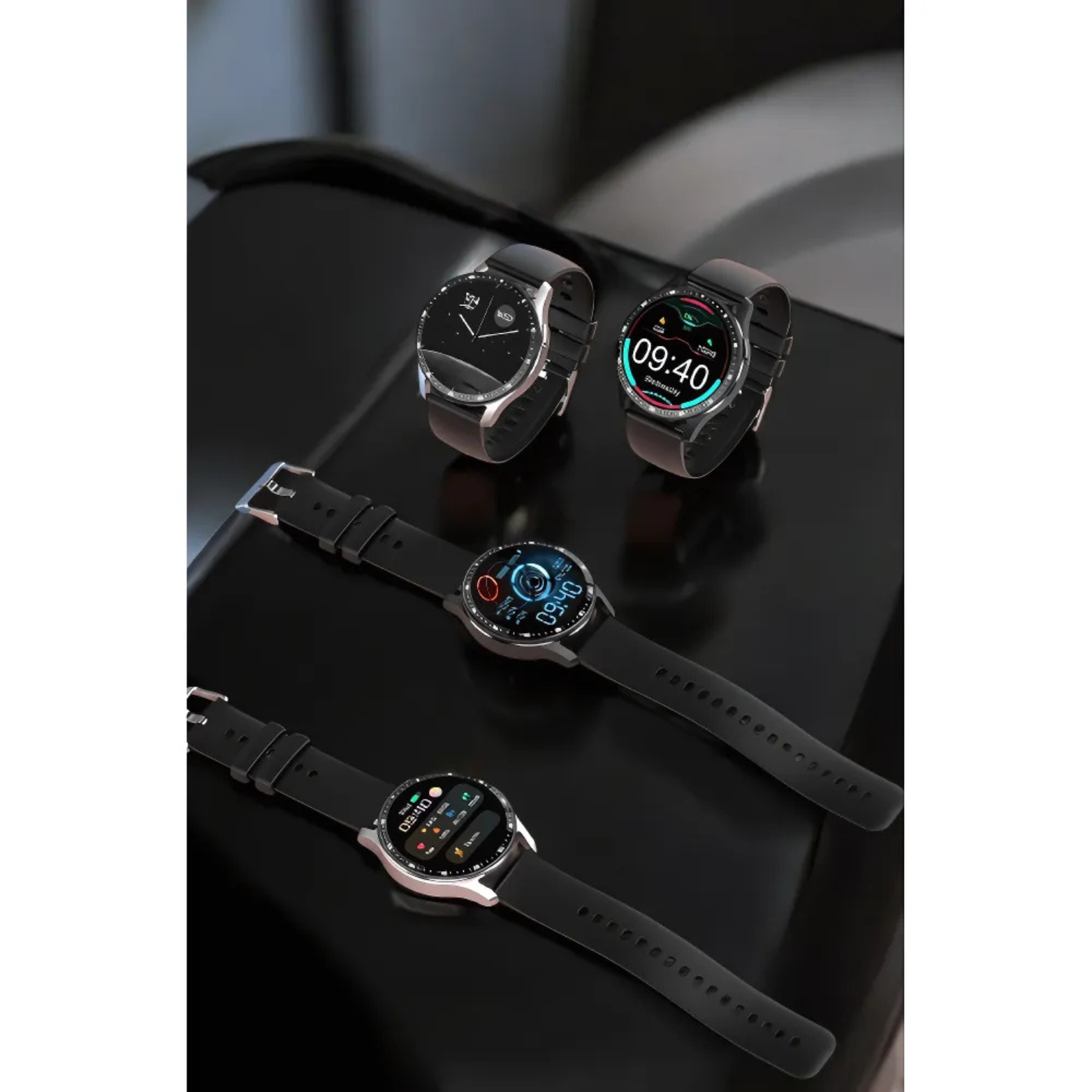 X7 Smartwatch with TWS Earbuds Dock Angle – The Crew
