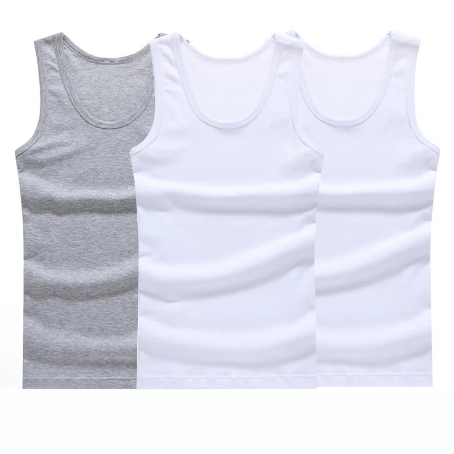 Men’s Cotton Sleeveless T-Shirt – Comfortable & Breathable – The Crew