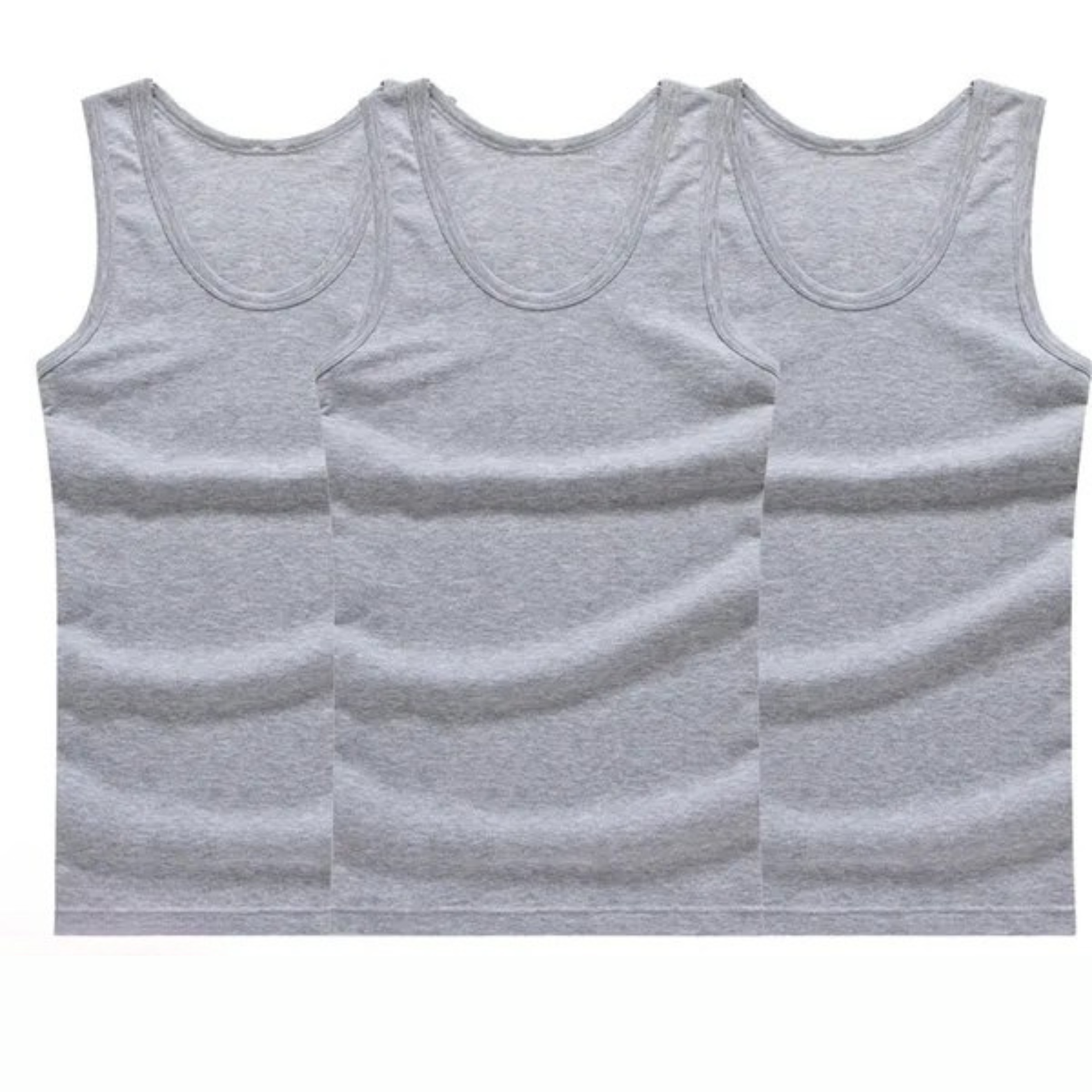 Men’s Cotton Sleeveless T-Shirt – Comfortable & Breathable – The Crew