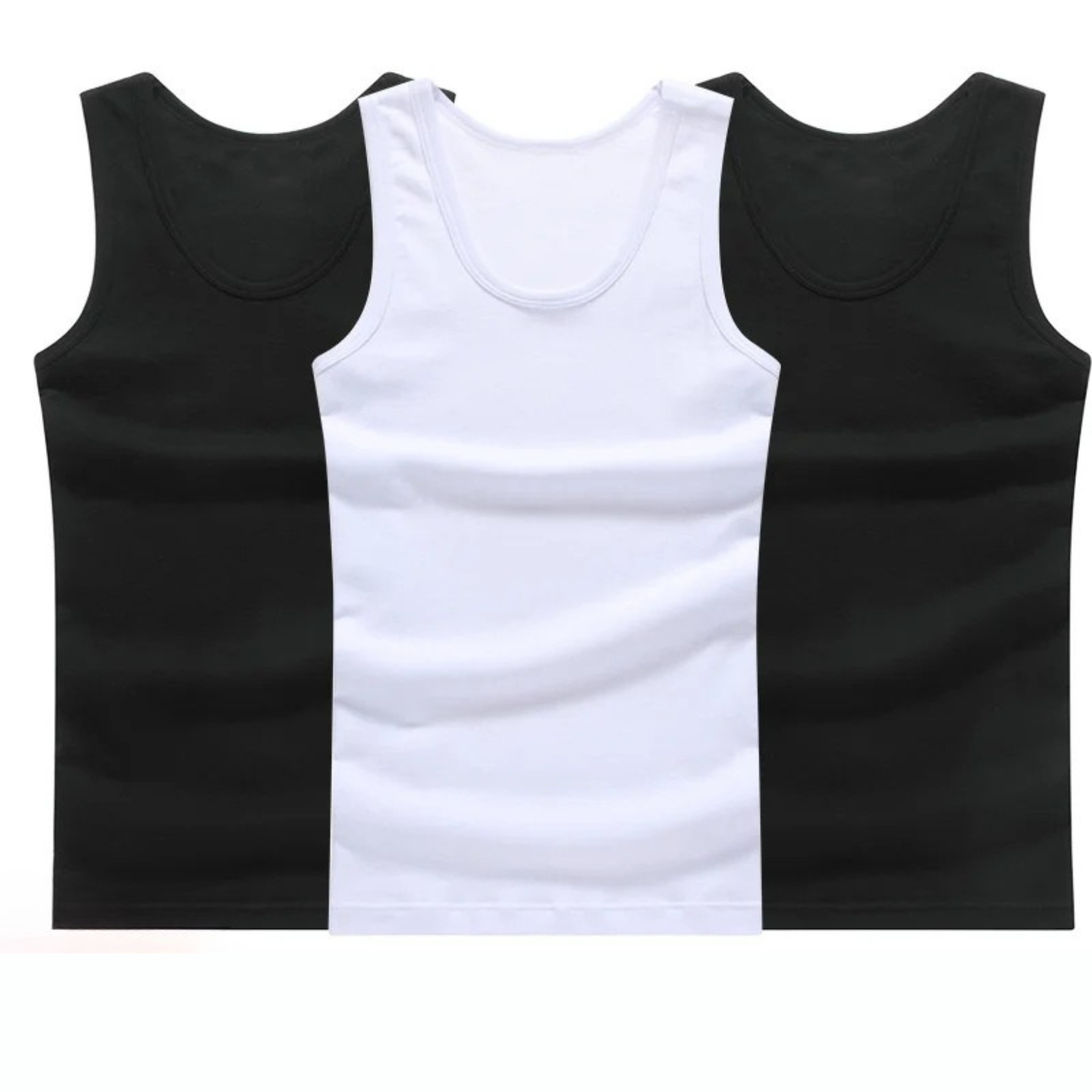 Men’s Cotton Sleeveless T-Shirt – Comfortable & Breathable – The Crew