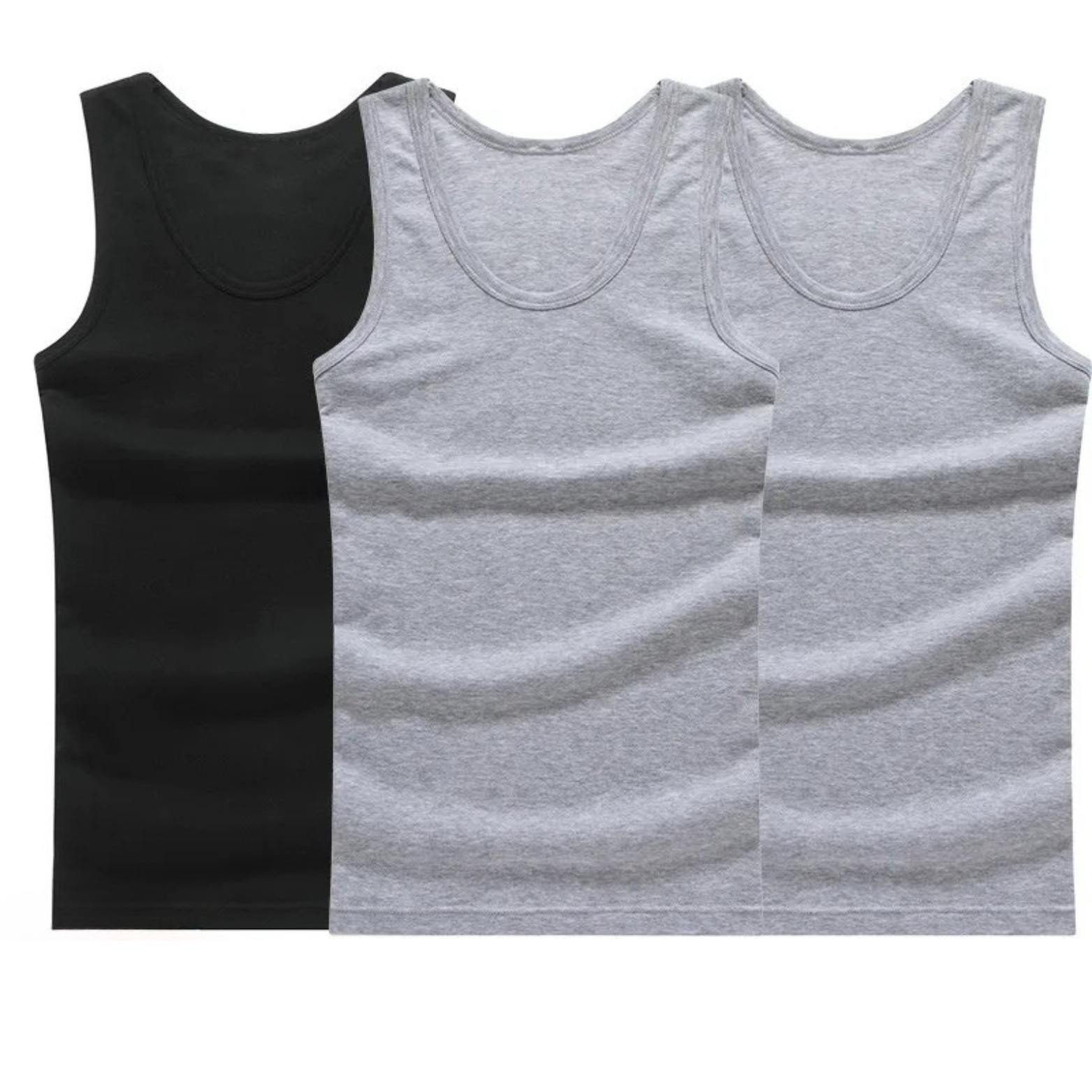 Men’s Cotton Sleeveless T-Shirt – Comfortable & Breathable – The Crew