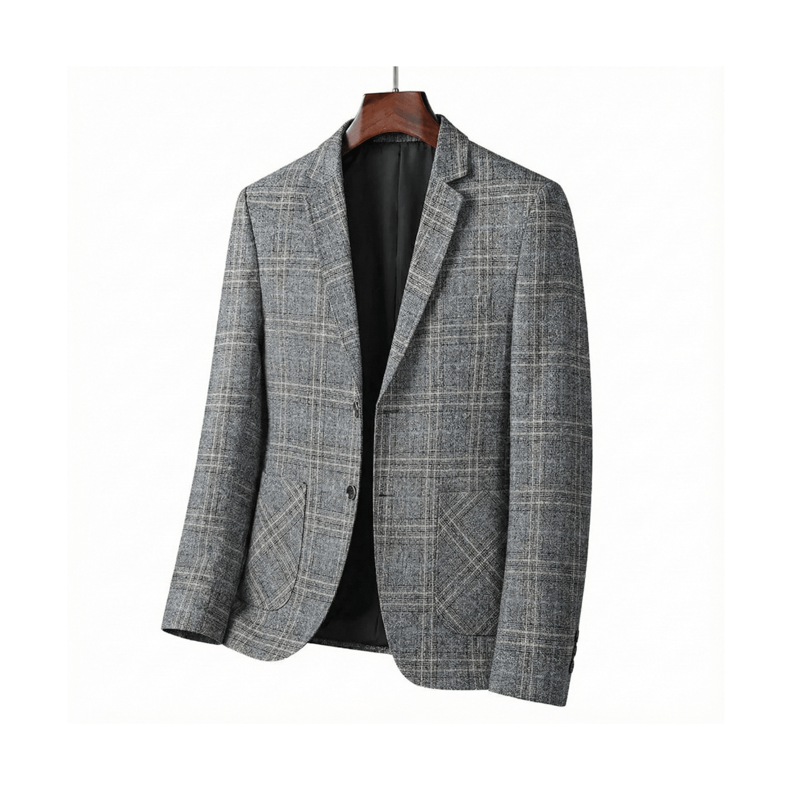 Men’s Slim Fit V - Neck Casual Blazer – The Crew - The Crew