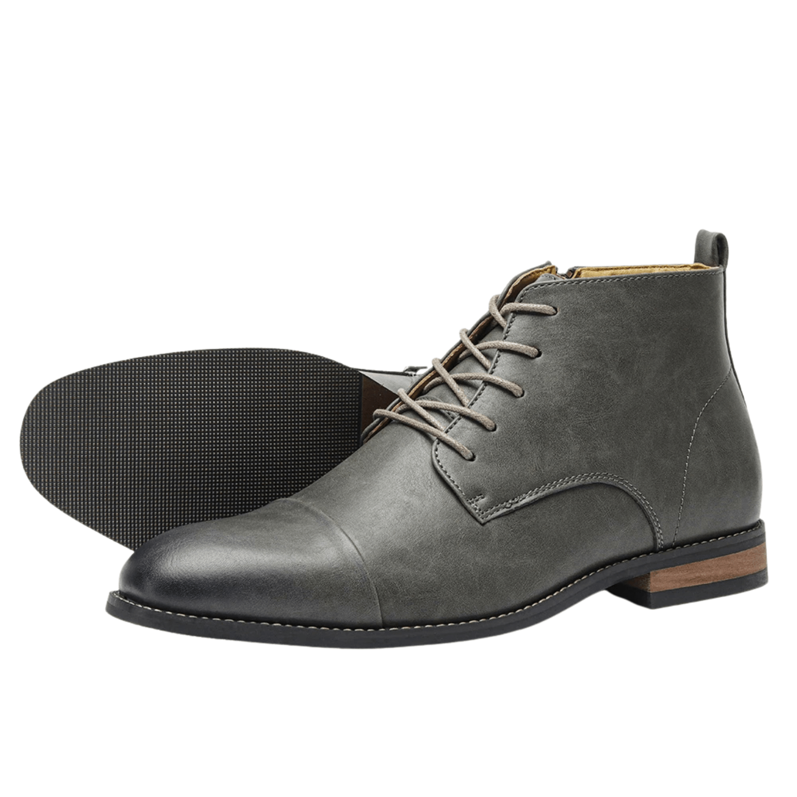 Men’s Comfortable Ankle Boots – Lightweight Everyday - The Crew