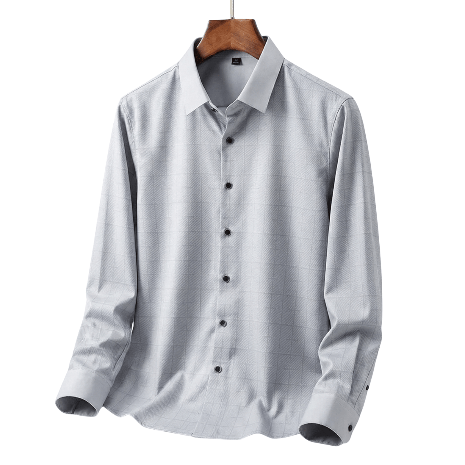 Men’s Mulberry Silk Plaid Shirt – Premium Casual Style - The Crew