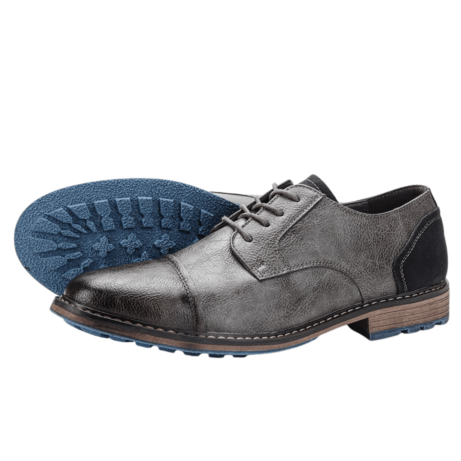 Men’s Retro Derby Shoes 2025 – Vintage Formal Style - The Crew