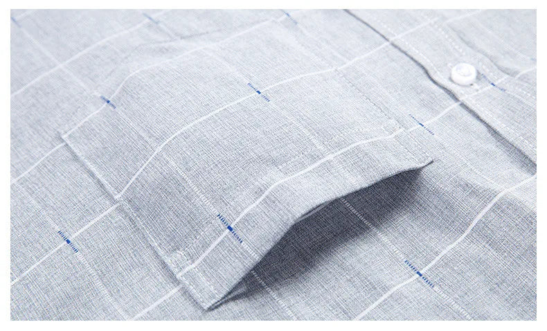 Button placket detail classic cotton shirt – The Crew