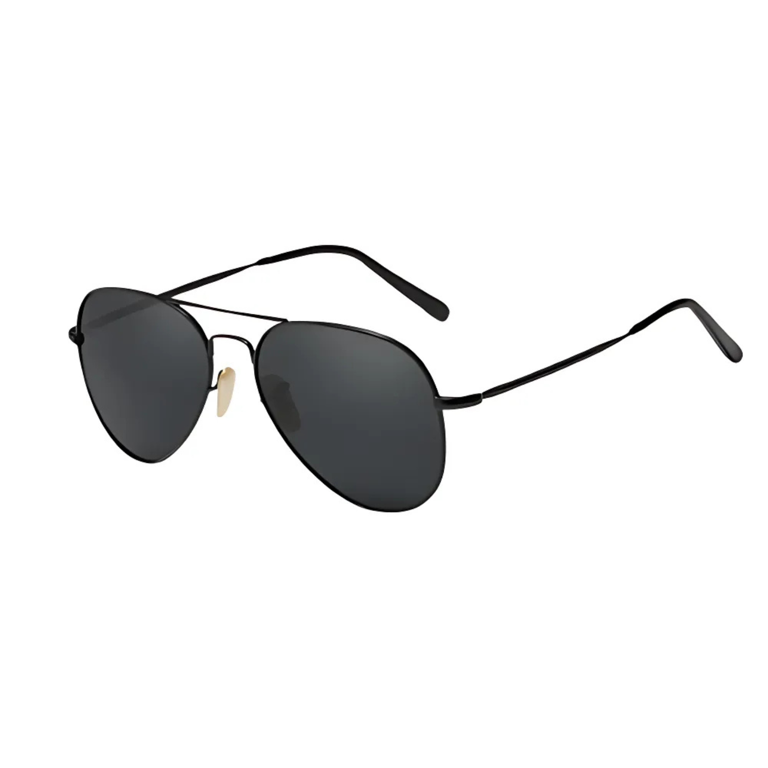 KINGSEVEN black aviator sunglasses men retro style – The Crew