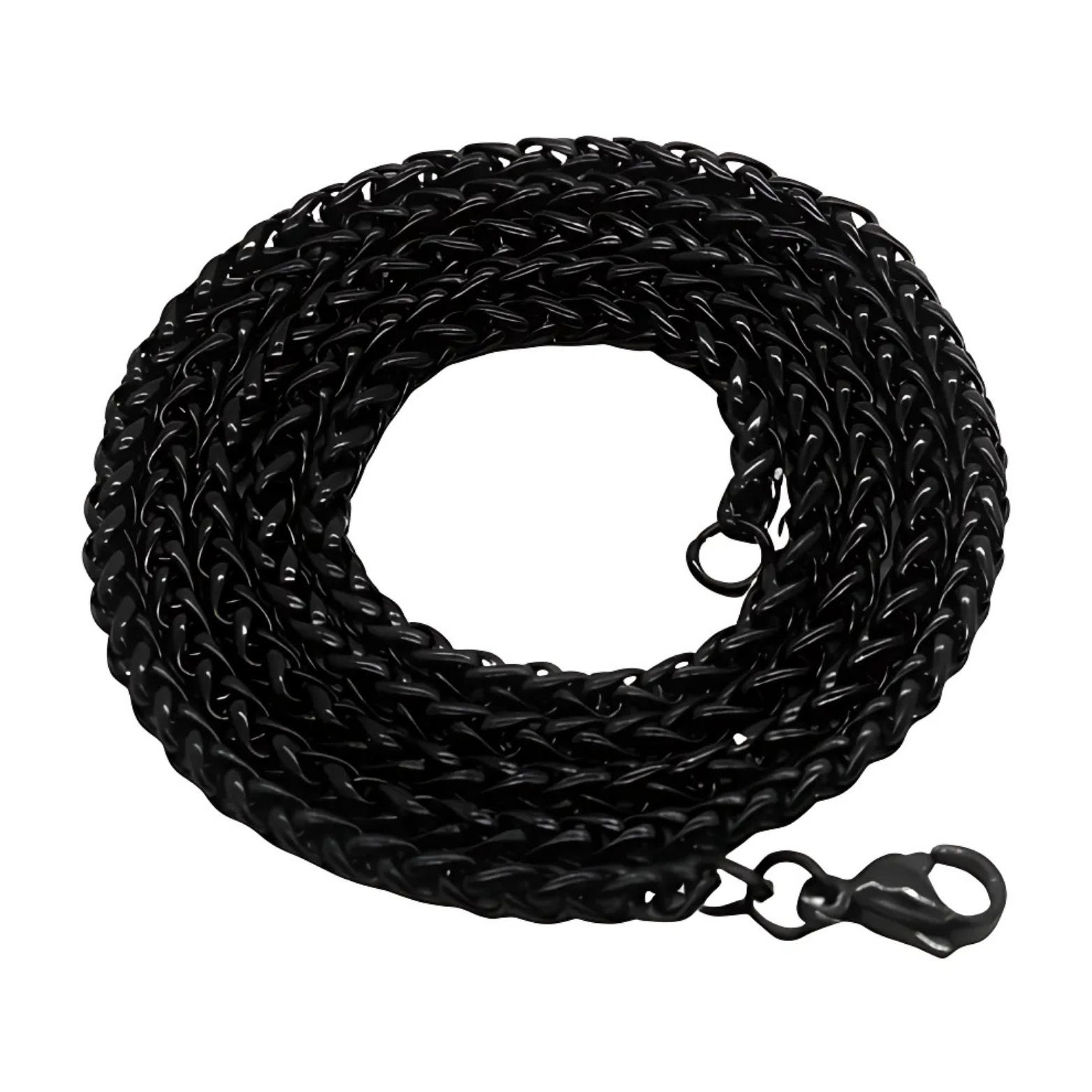 Men's Titan Twist Stainless Steel Chain Necklace