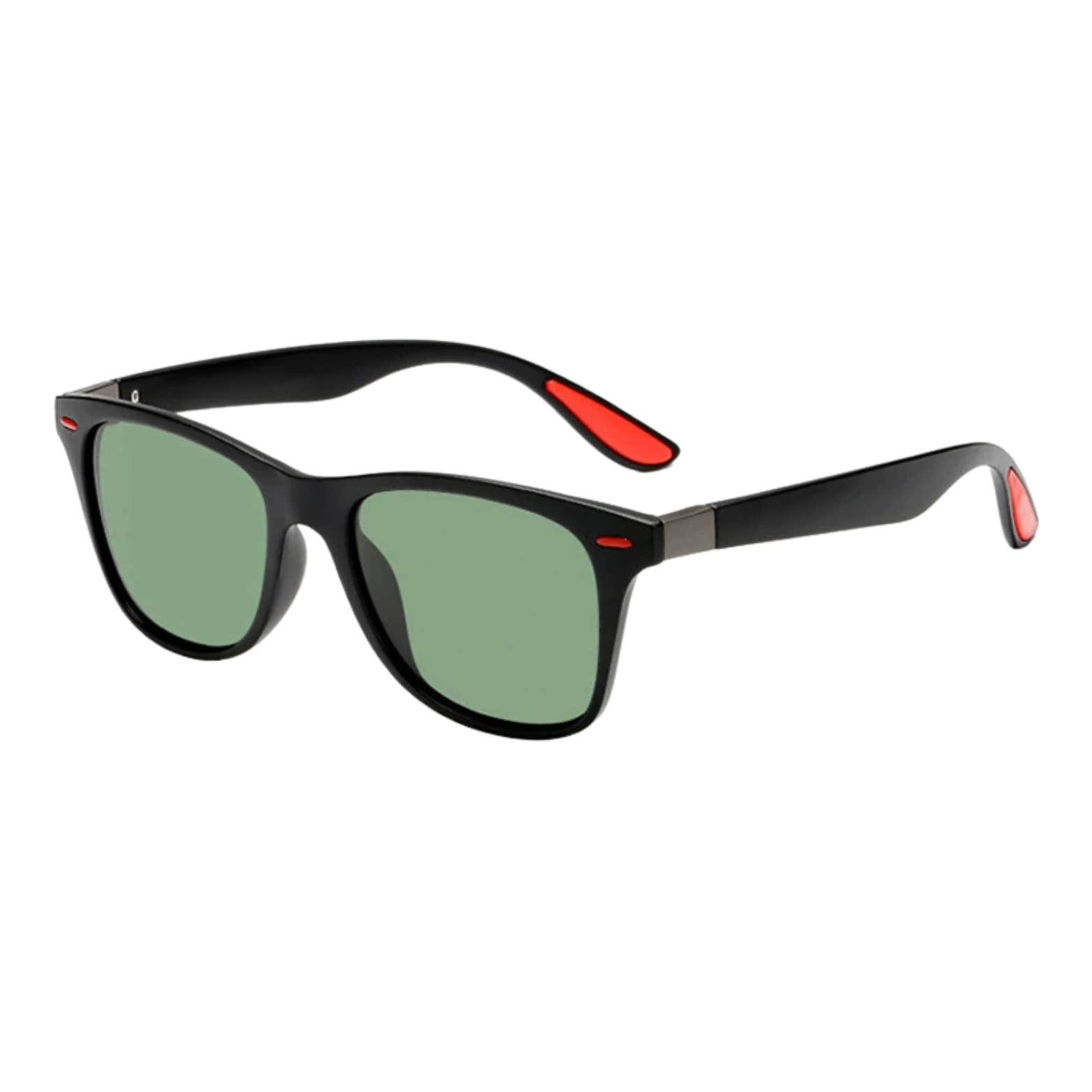 Men polarized sunglasses Green lens – The Crew