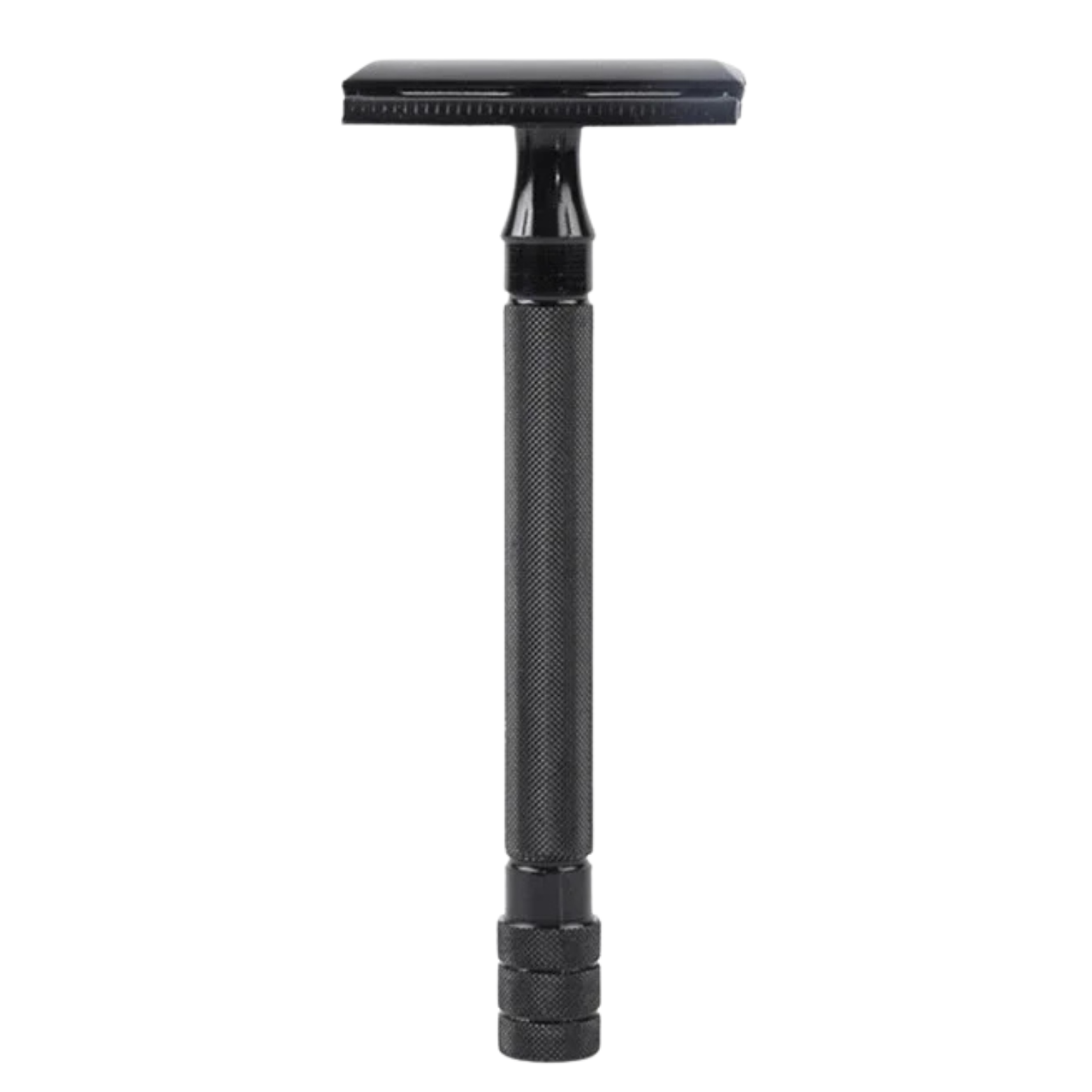 Black Stainless Steel Double Edge Safety Razor – The Crew