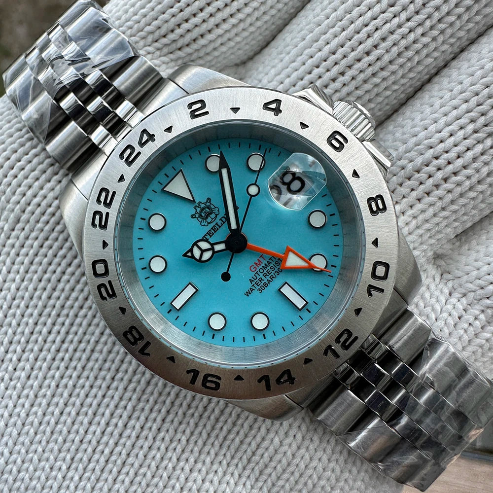 STEELDIVE SD1992 GMT Automatic Watch Durable Style | The Crew
