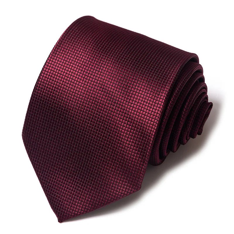 Striped Wedding Tie for Men | Elegant Office Style - The Crew