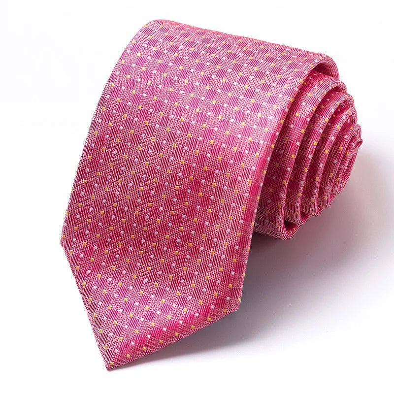 Striped Wedding Tie for Men | Elegant Office Style - The Crew