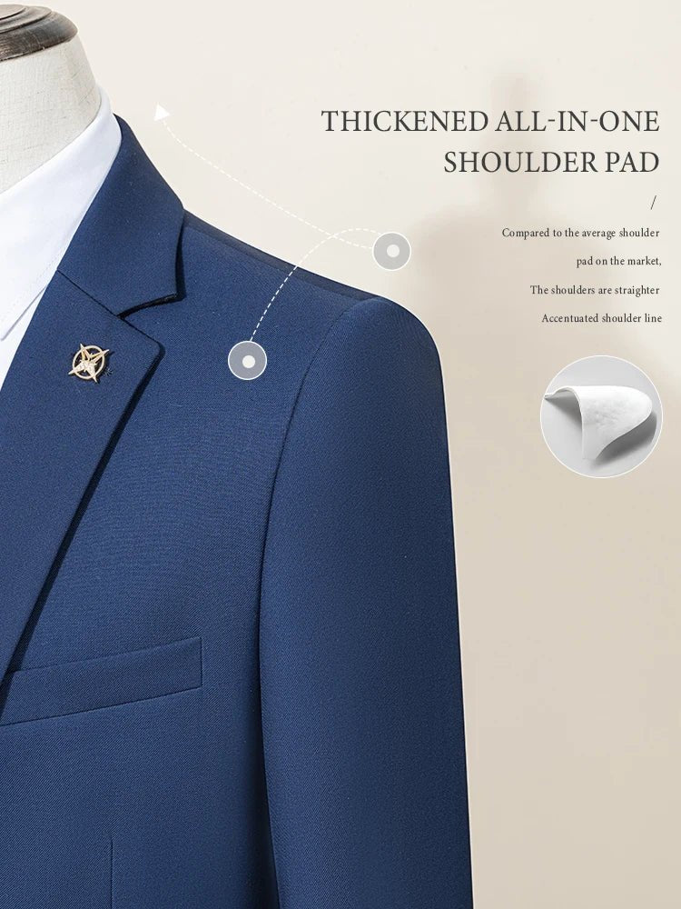 Men’s Premium Slim Fit Suit – Modern Formalwear - The Crew