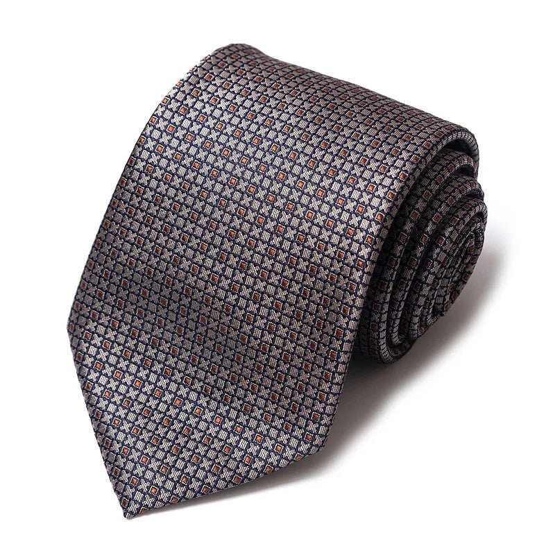 Striped Wedding Tie for Men | Elegant Office Style - The Crew