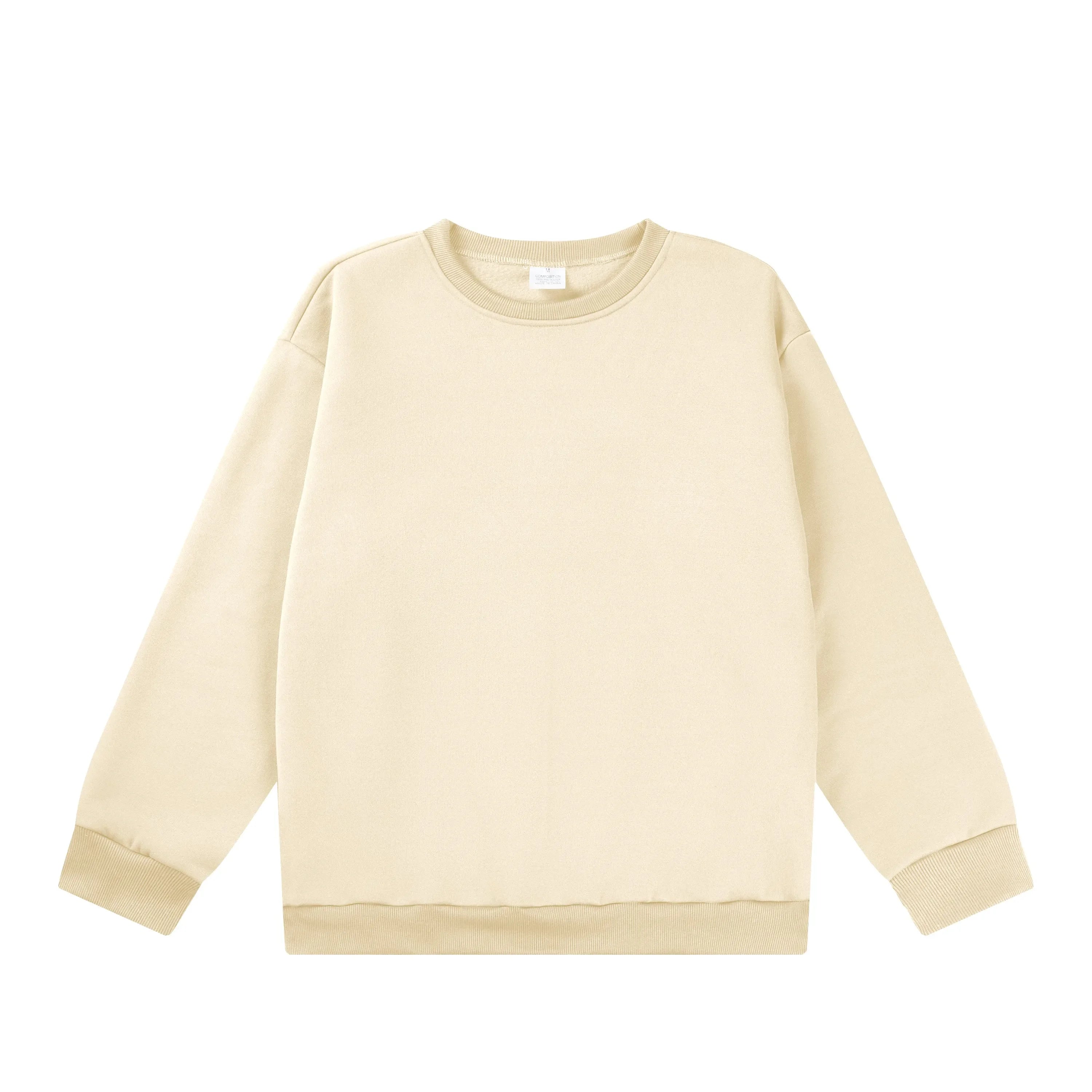 Cream Beige Men’s Oversized Sweatshirt – The Crew