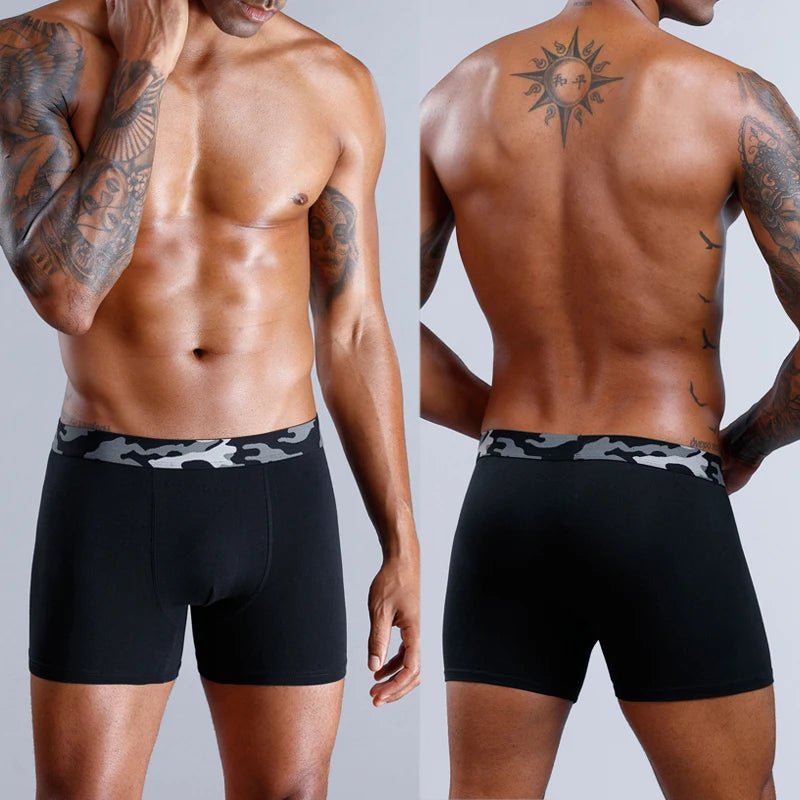 Men’s Cotton Boxers 5 - Pack – Soft Daily Underwear - The Crew