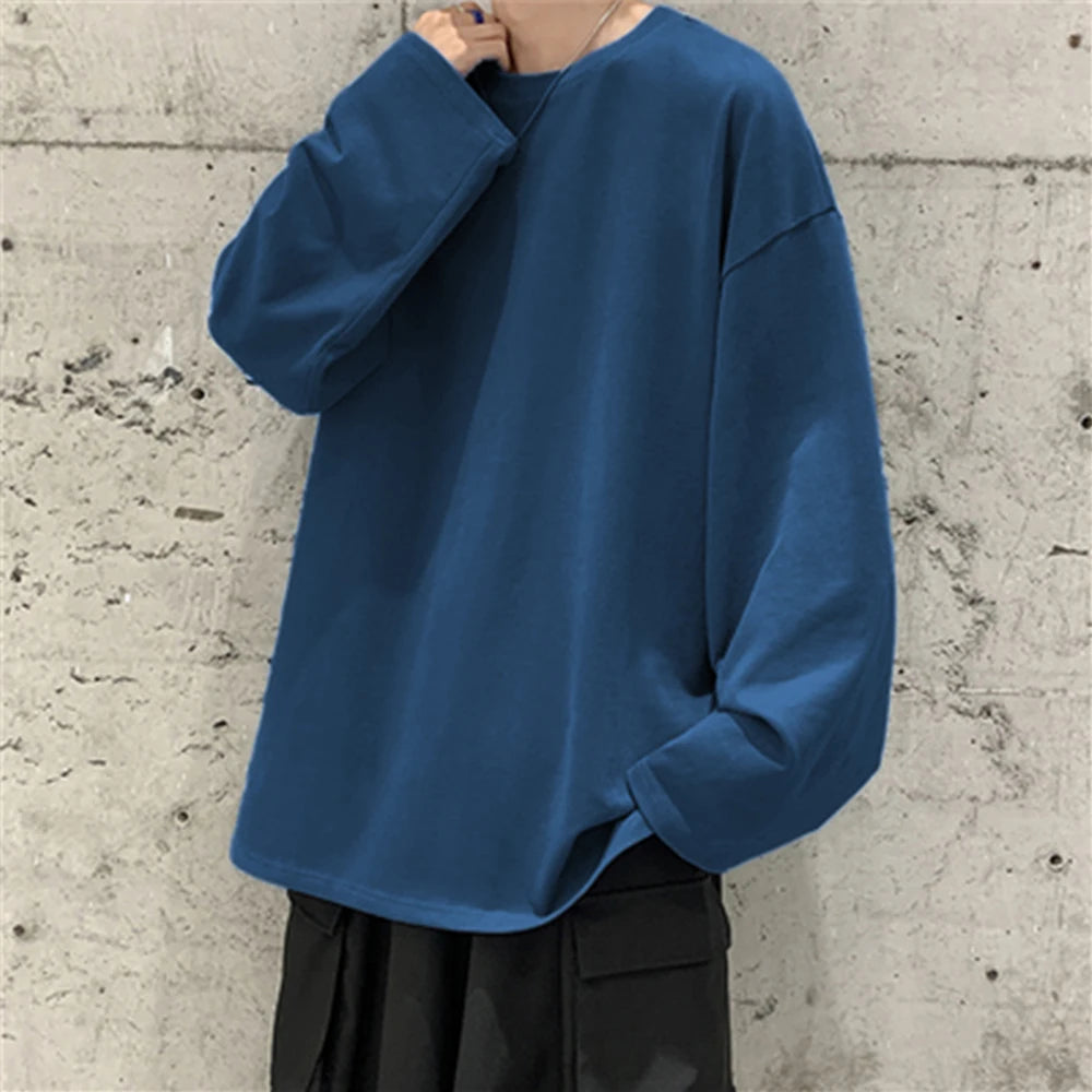 Men’s Oversized Cotton T-Shirt Comfortable & Stylish | The Crew